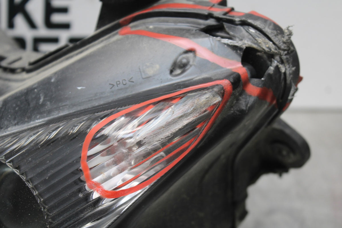 08 KAWASAKI NINJA ZX10R FRONT HEADLIGHT HEAD LIGHT LAMP BB201