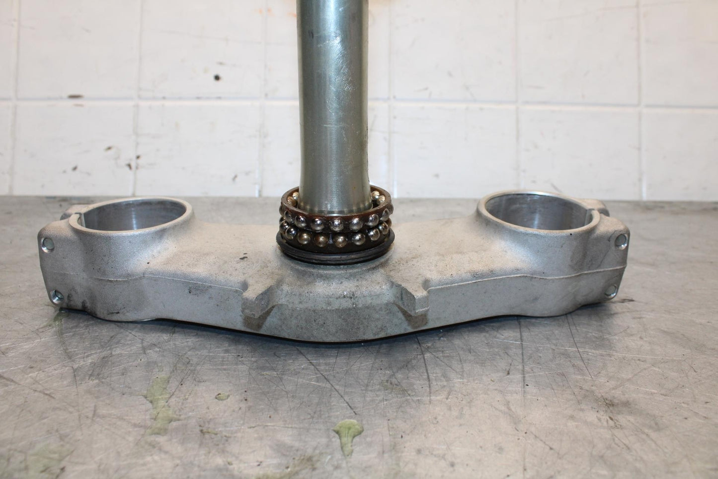 11-15 KAWASAKI ZX1000R FRONT FORKS CLAMP LOWER TRIPLE TREE STEM BB445