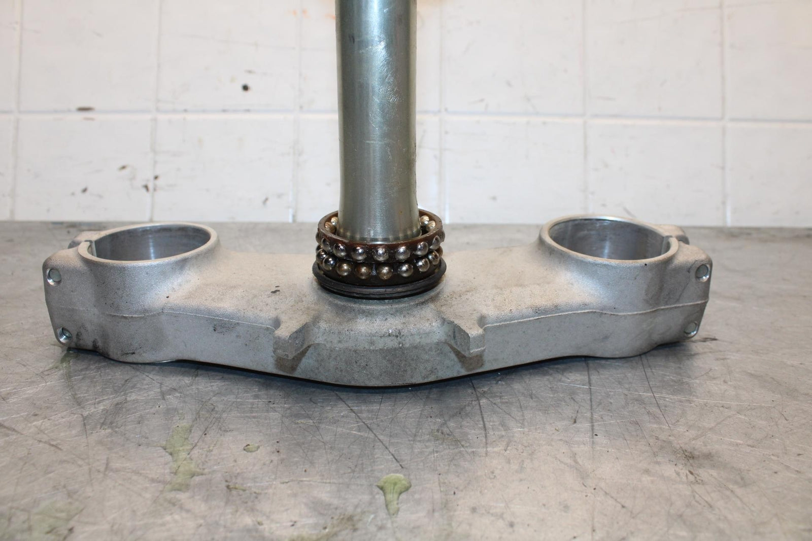 11-15 KAWASAKI ZX1000R FRONT FORKS CLAMP LOWER TRIPLE TREE STEM BB445