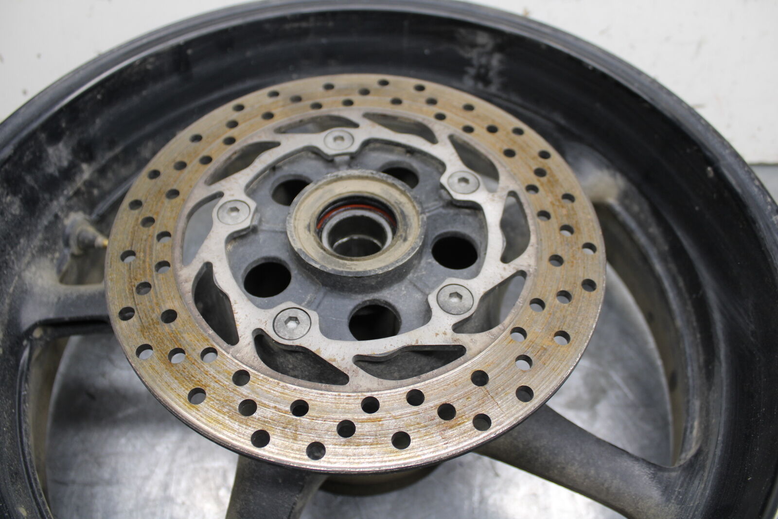 07-09 YAMAHA FZ6 REAR WHEEL REAR RIM  BB713