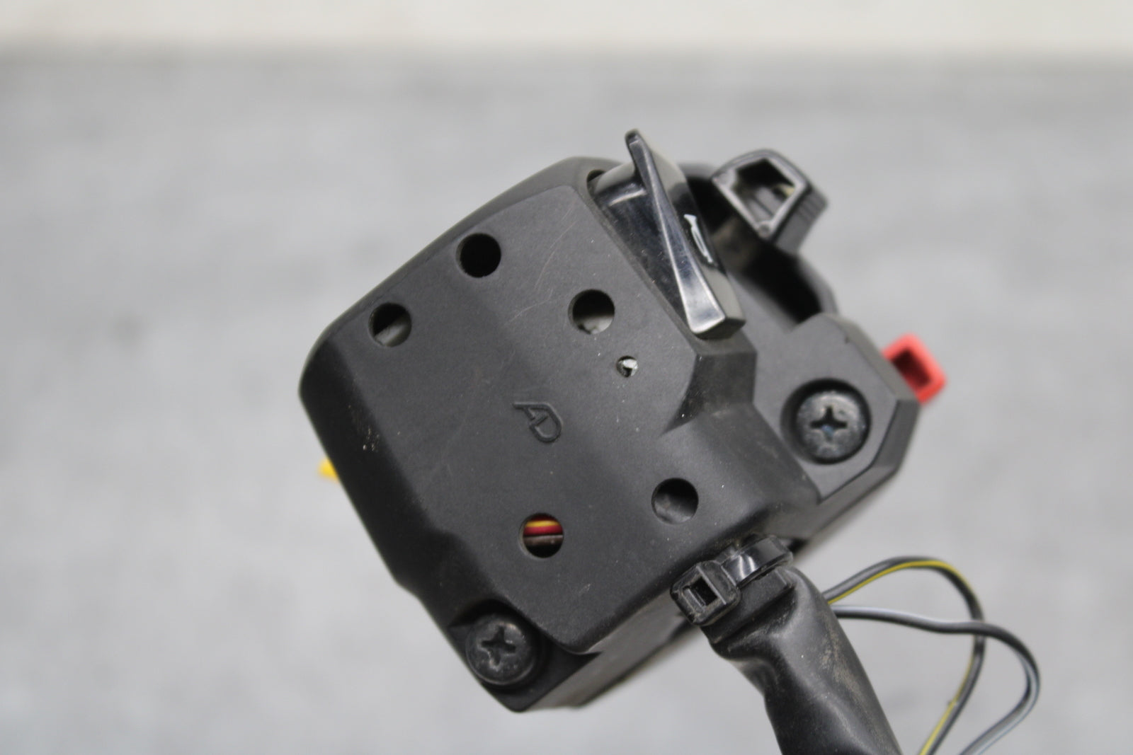 09 SUZUKI GSXR600 LEFT CLIP ON HANDLE HORN SIGNALS SWITCH SWITCHES BB759