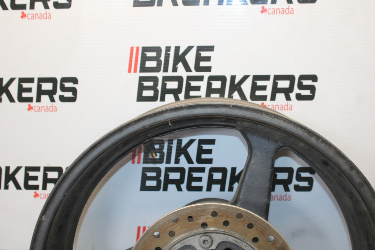 05-06 HONDA CBR600RR REAR WHEEL BACK RIM & ROTOR BB893