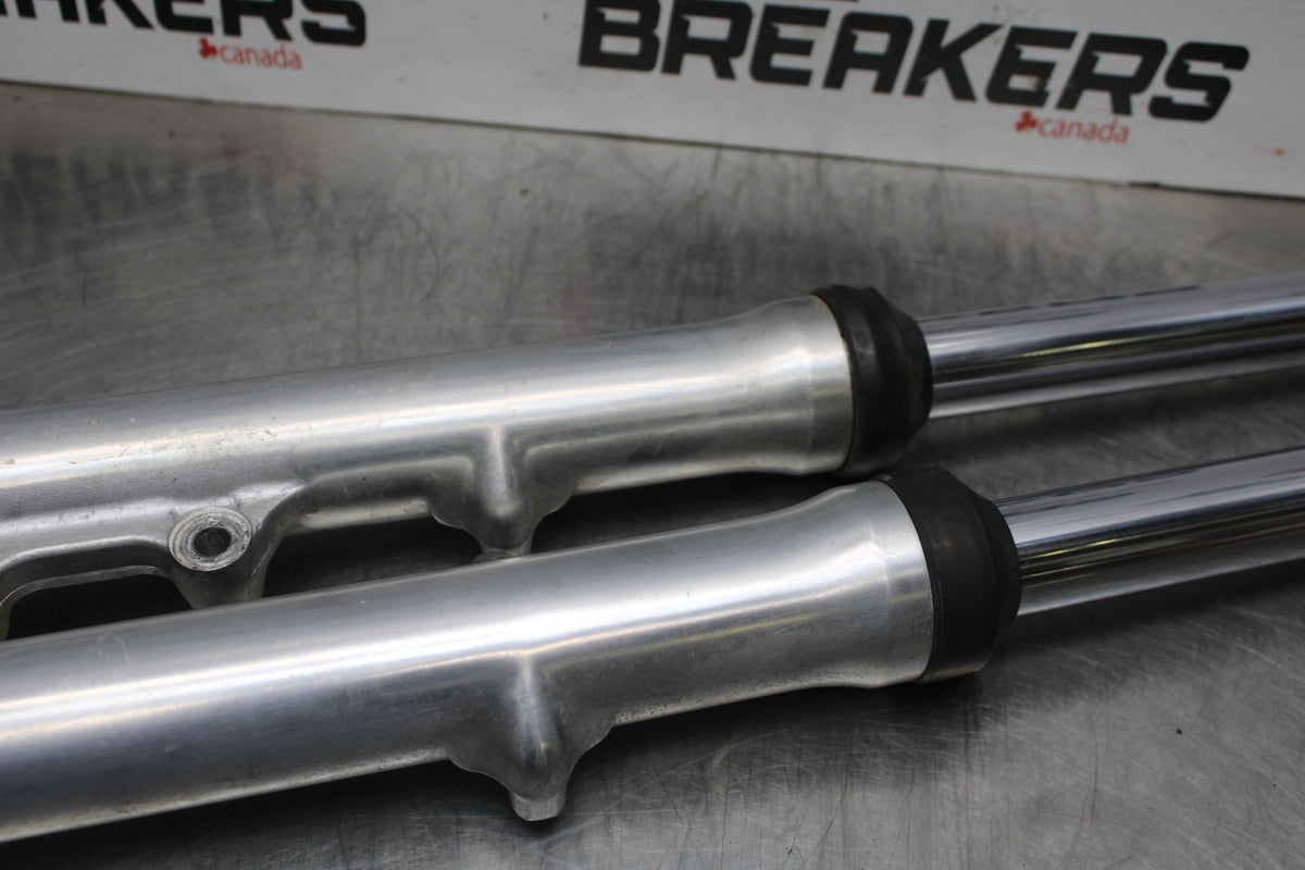 77 SUZUKI GS750 FRONT FORKS SHOCK SUSPENSION SET PAIR  BB779