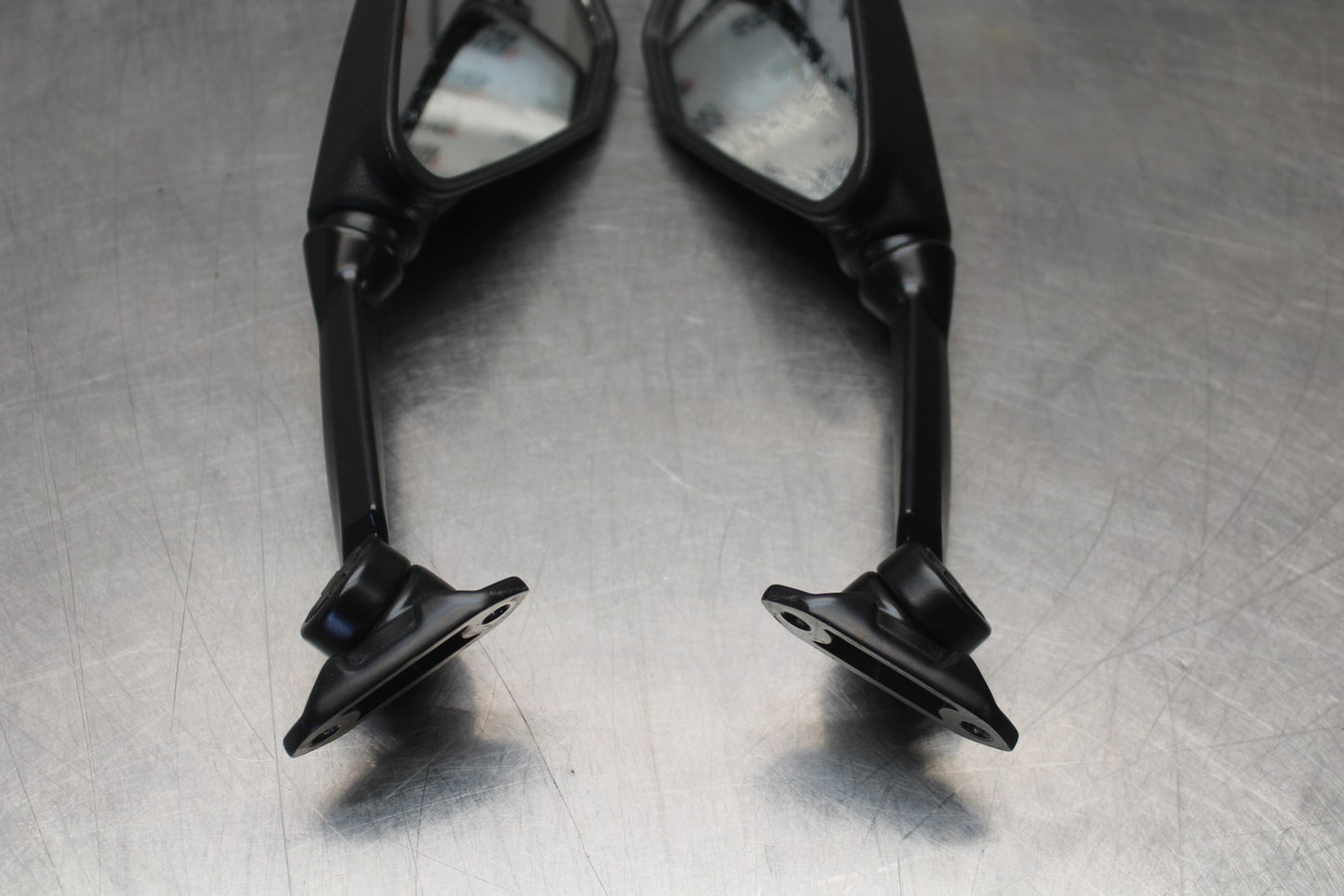 24-25 KAWASAKI NINJA ZX4R REAR VIEW MIRROR SET PAIR MIRRORS BB610