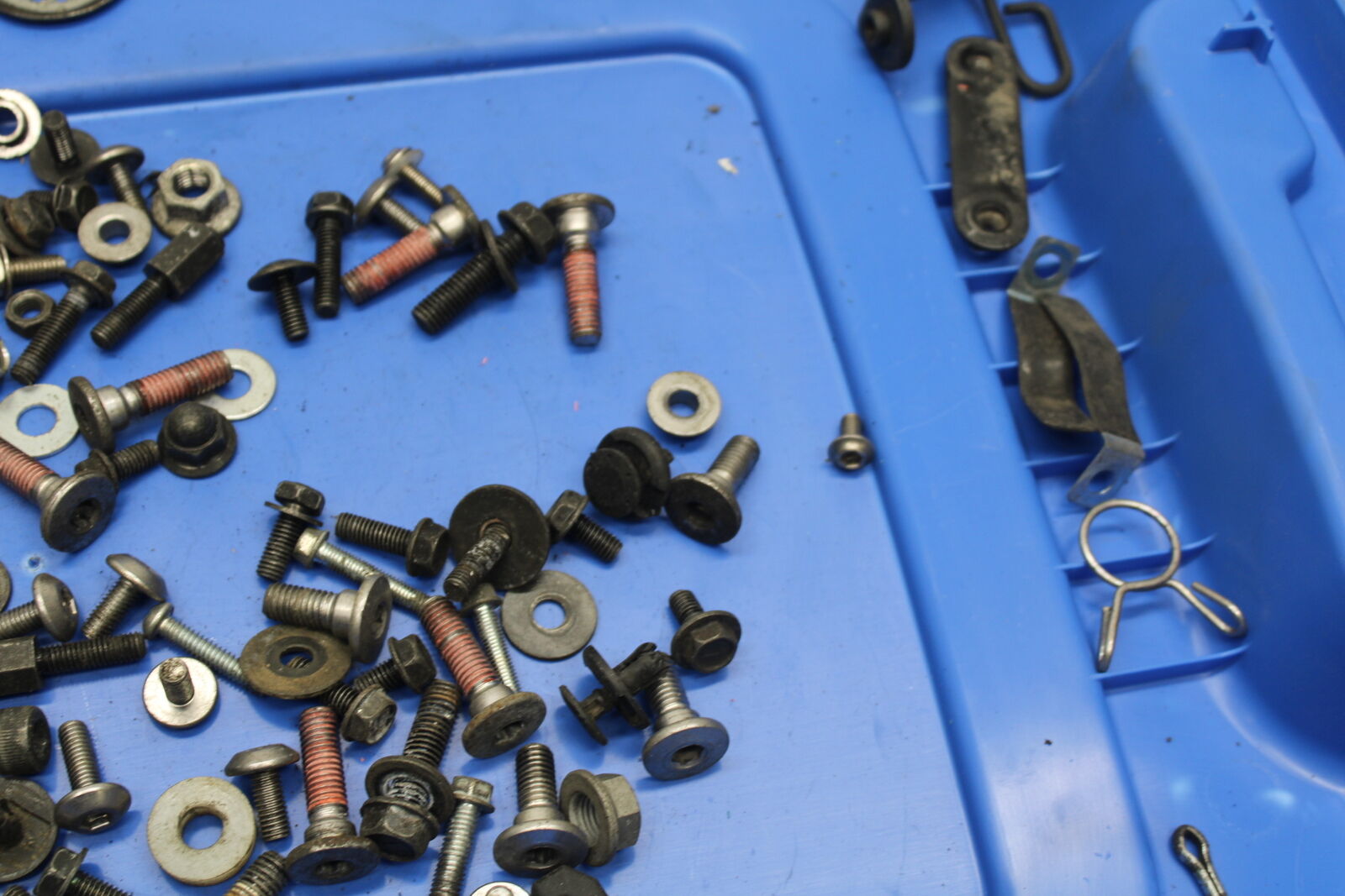 08-12 KAWASAKI NINJA 250R EX250J MOUNTING BOLTS HARDWARE MOTOR SCREWS BB111