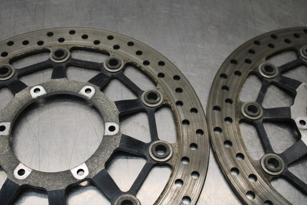 12 HONDA CB1000R FRONT LEFT RIGHT BRAKE ROTORS DISCS BB200