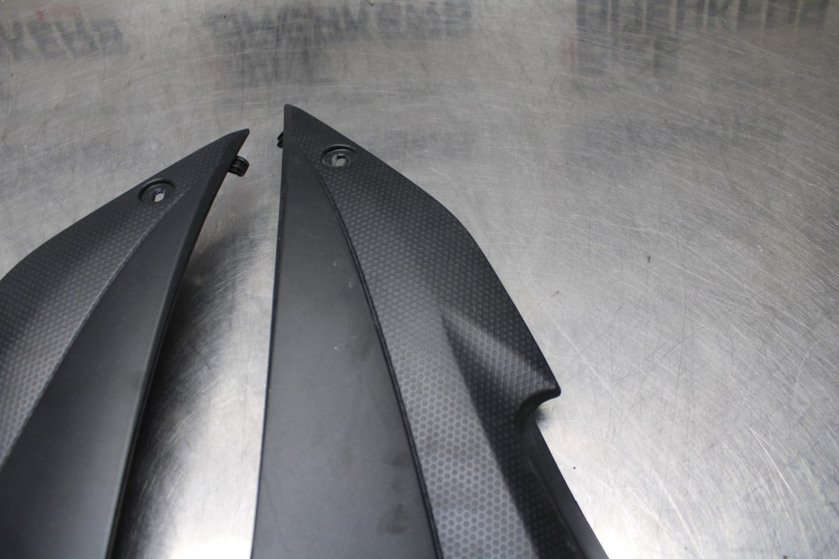 17-18 YAMAHA YZF R3 RIGHT LEFT FRONT SIDE SEAT PANELS TRIMS COWLS FAIRINGS BB788