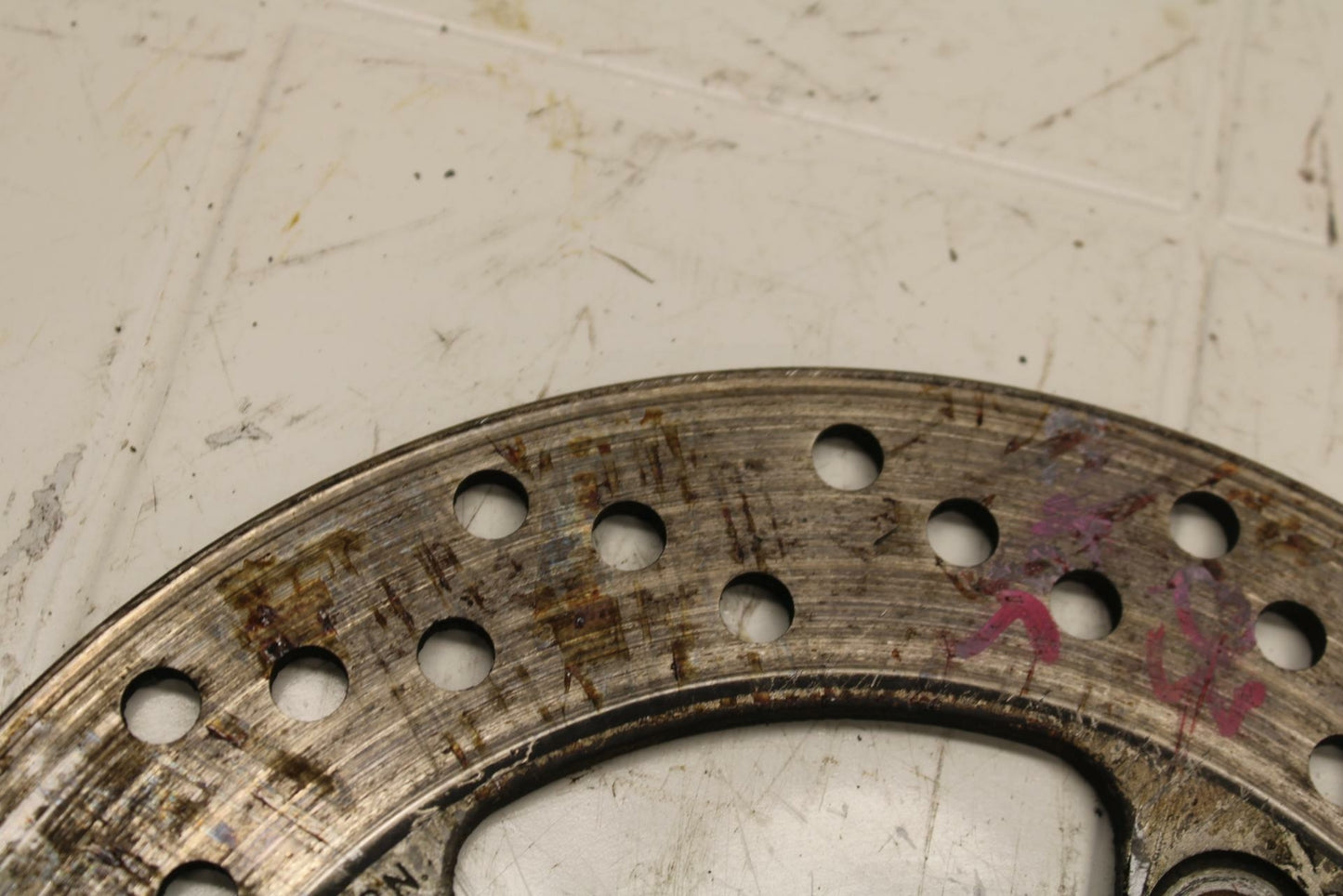 02-03 KAWASAKI NINJA ZX9R ZX900F REAR ROTOR BACK BRAKE DISC BB06