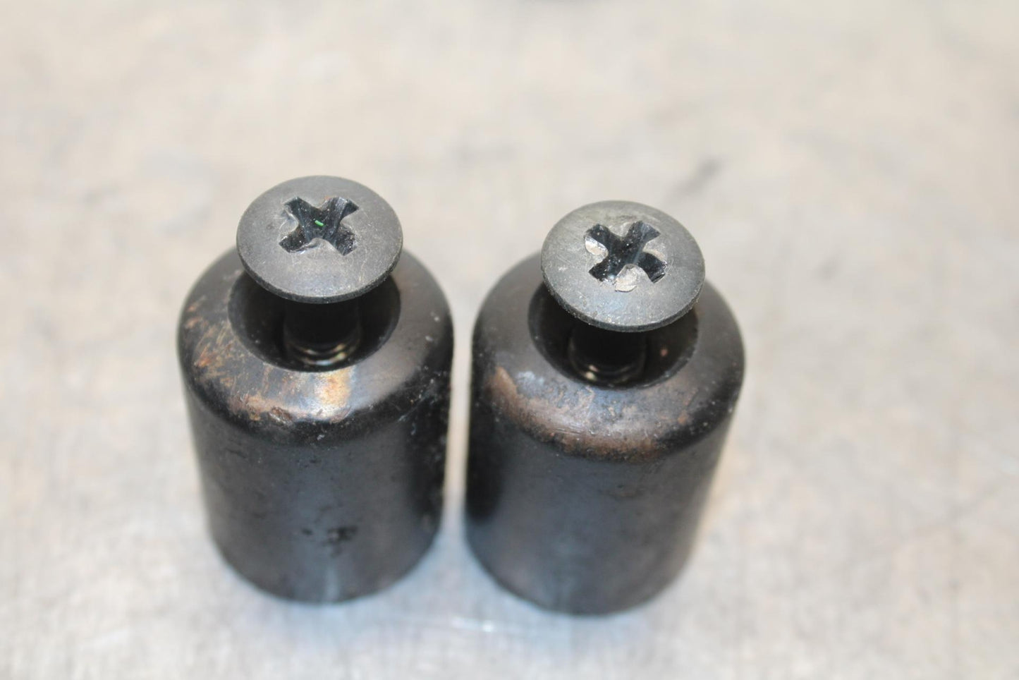 2009 Kawasaki Ninja 250R EX250J HANDLEBAR END CAPS WEIGHTS  BB87