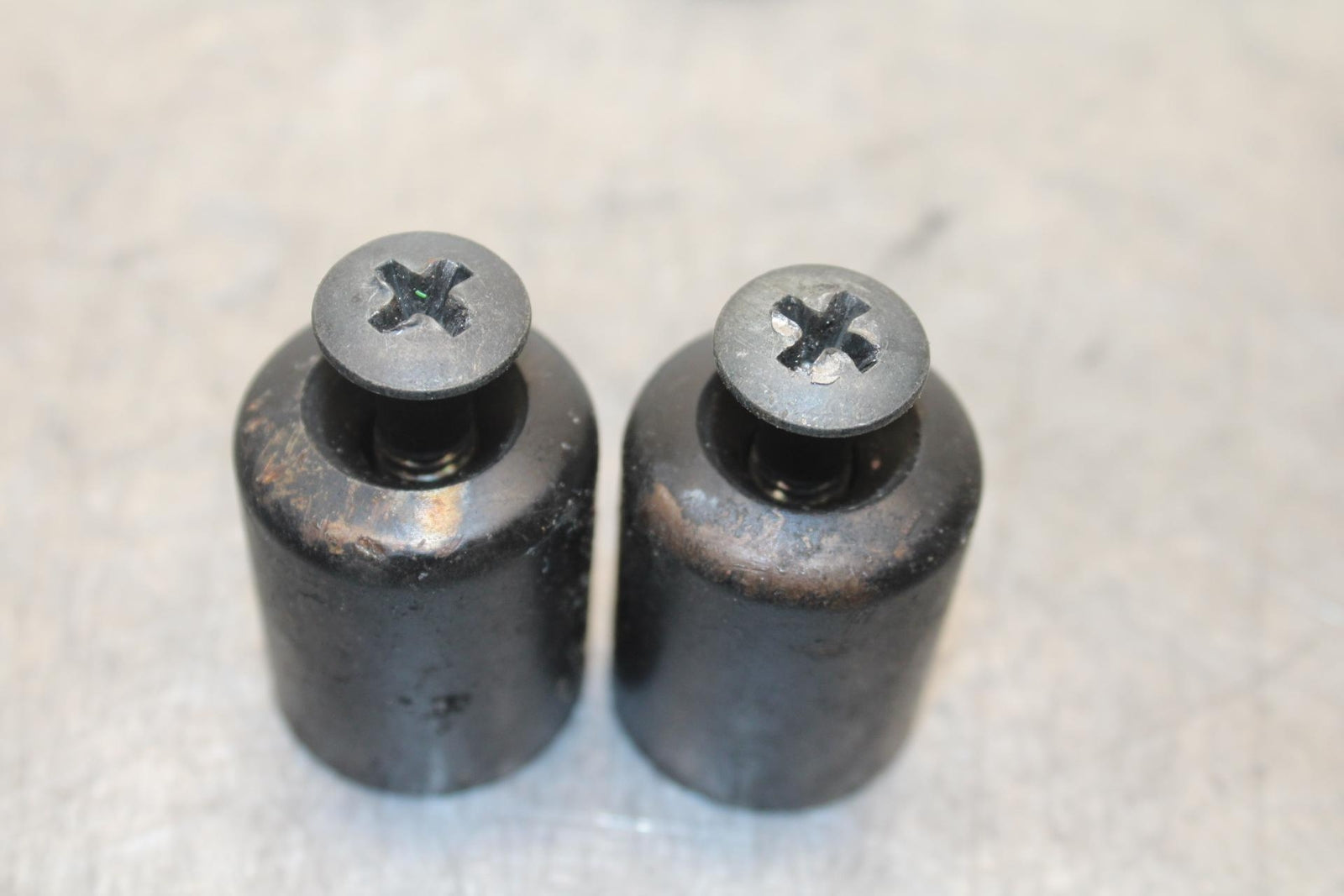 2009 Kawasaki Ninja 250R EX250J HANDLEBAR END CAPS WEIGHTS  BB87