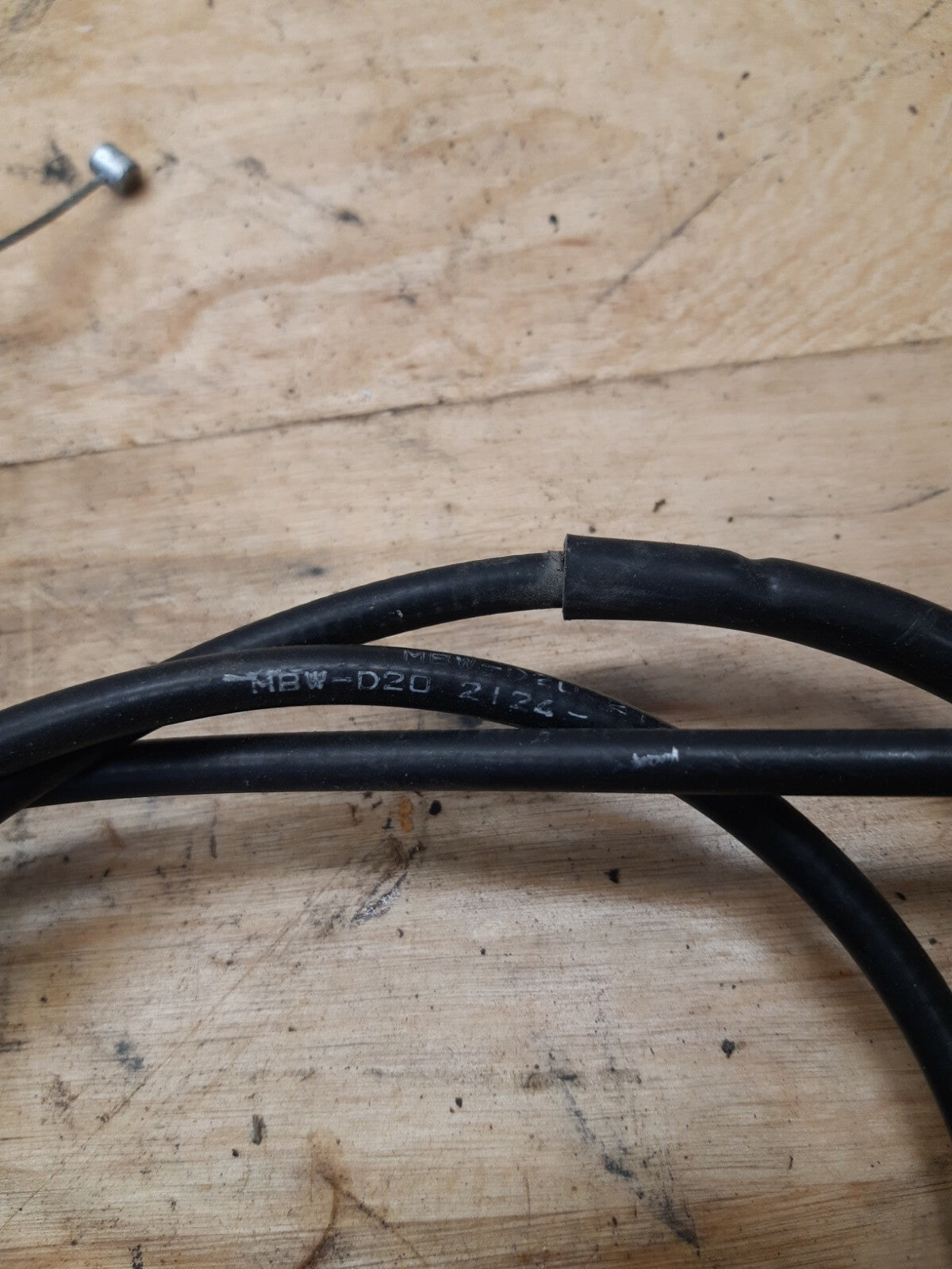 01-06 HONDA CBR600F4I THROTTLE CABLES  17910-MBW-D20 17920-MBW-D20 BB314