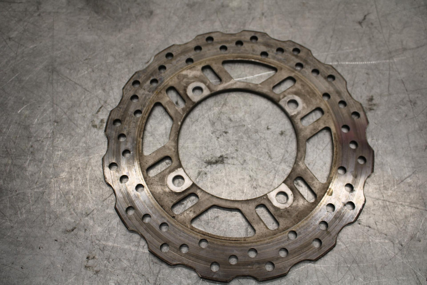 17 KAWASAKI Z900 ZR900 REAR ROTOR BACK BRAKE DISC ABS RING BB549