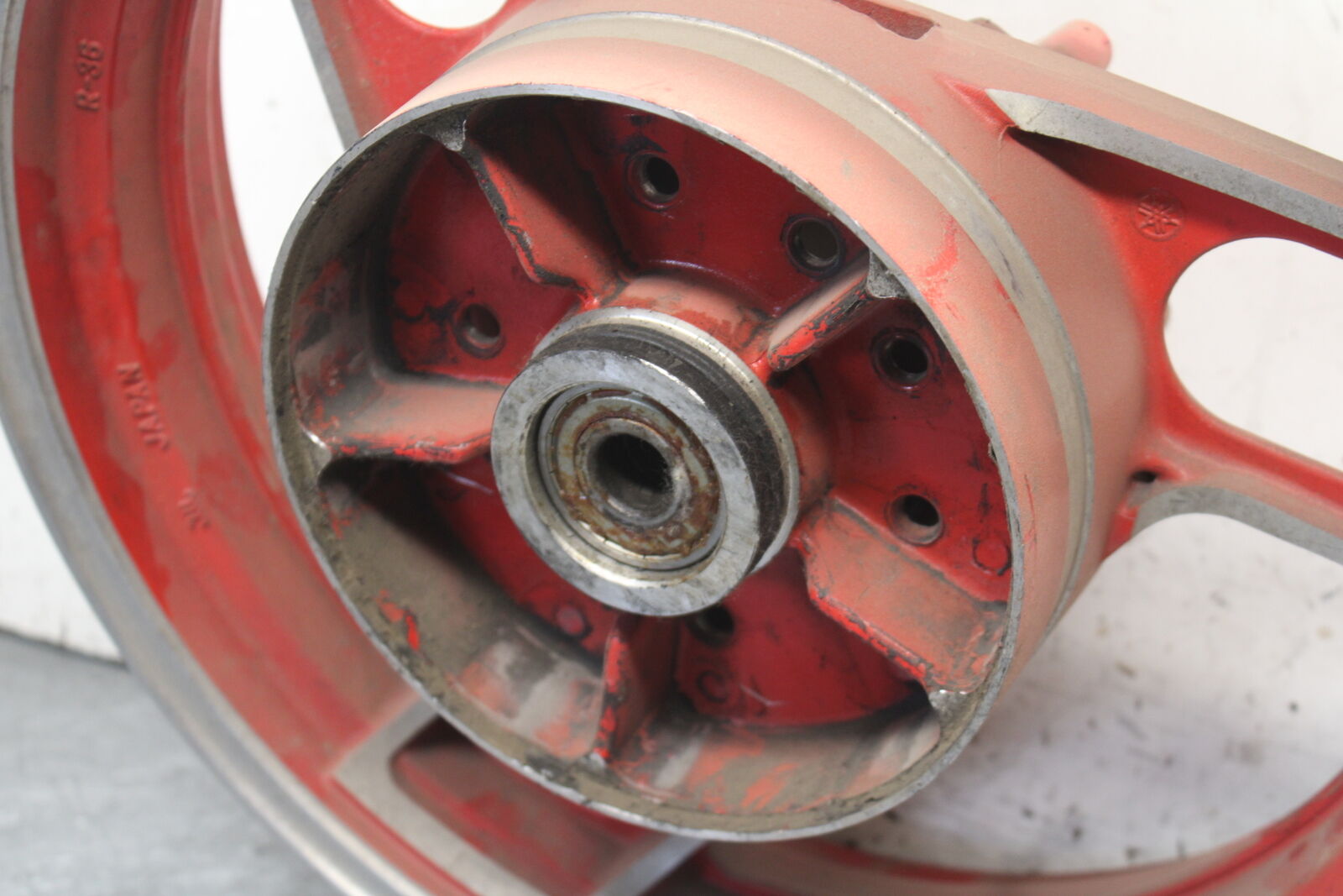 86-89 YAMAHA FJ1200 REAR WHEEL BACK RIM BB28