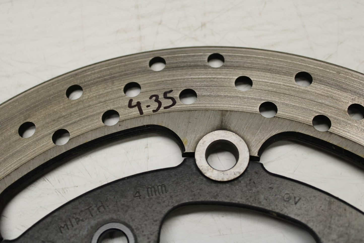 03-11 SUZUKI SV650A FRONT LEFT RIGHT BRAKE ROTORS DISCS BB290