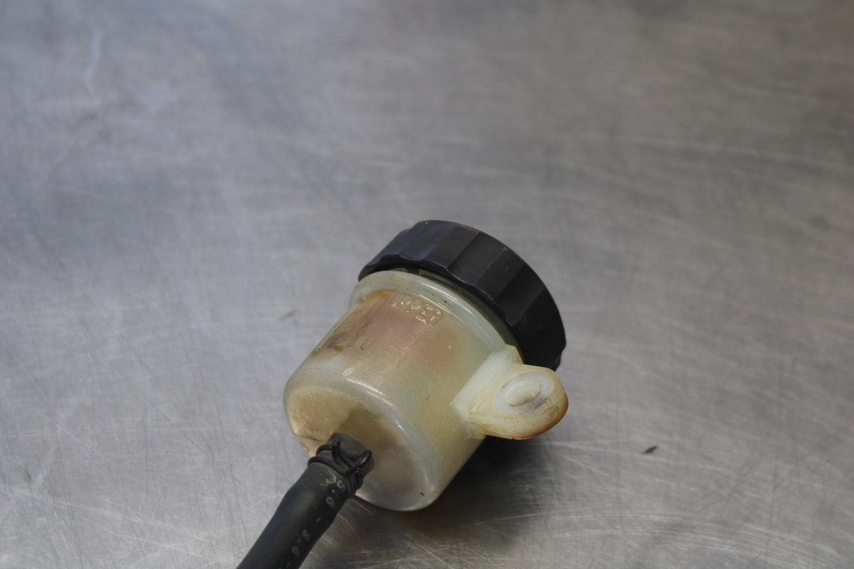 03-04 YAMAHA YZF R6 REAR BACK BRAKE MASTER CYLINDER W RESERVOIR BB890
