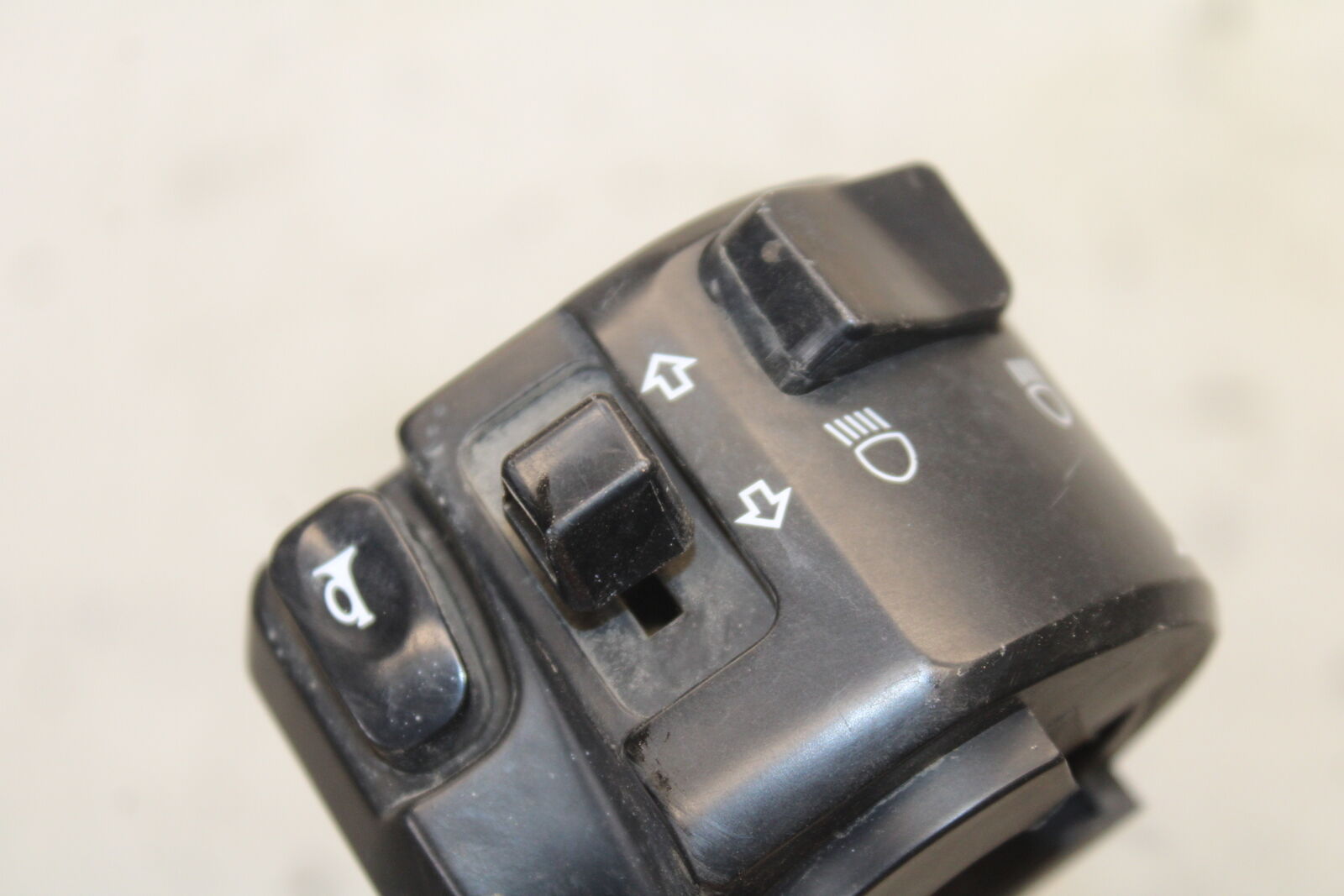 08-18 KAWASAKI KLR650 LEFT CLIP ON HANDLE HORN SIGNALS SWITCH SWITCHES BB707