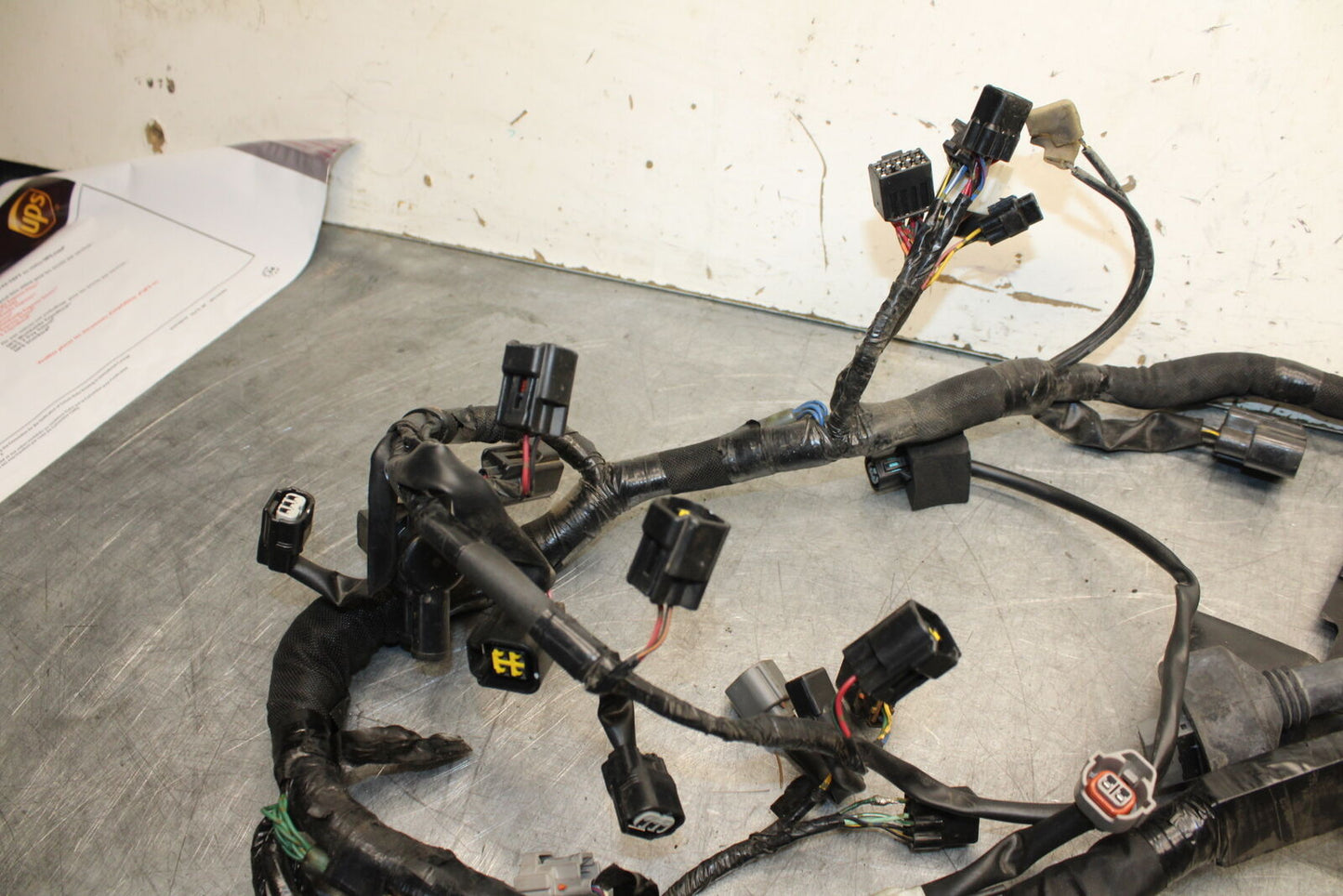 13-18 KAWASAKI NINJA ZX6R MAIN ENGINE WIRING HARNESS WIRE LOOM 26031-1548 BB682