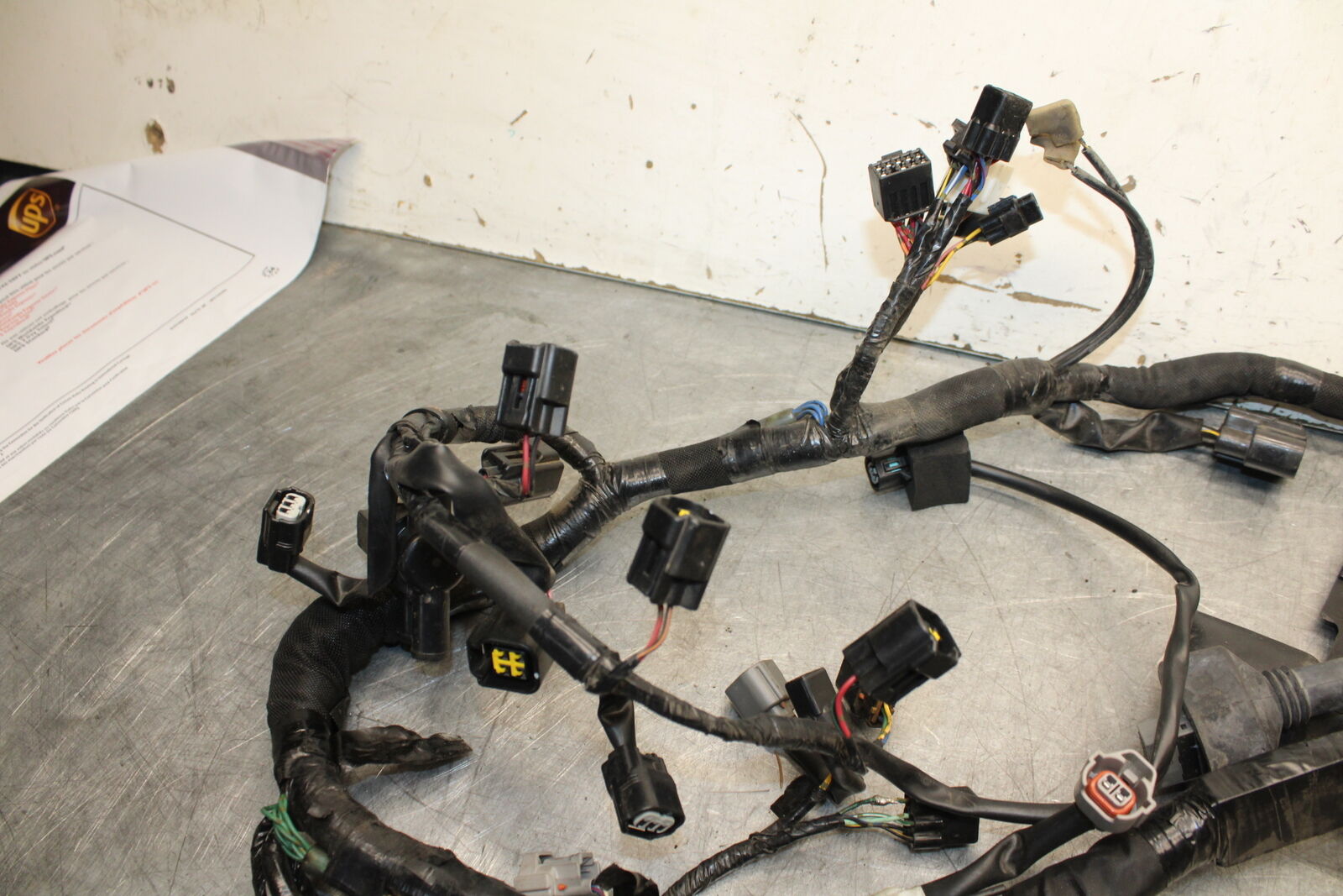 13-18 KAWASAKI NINJA ZX6R MAIN ENGINE WIRING HARNESS WIRE LOOM 26031-1548 BB682