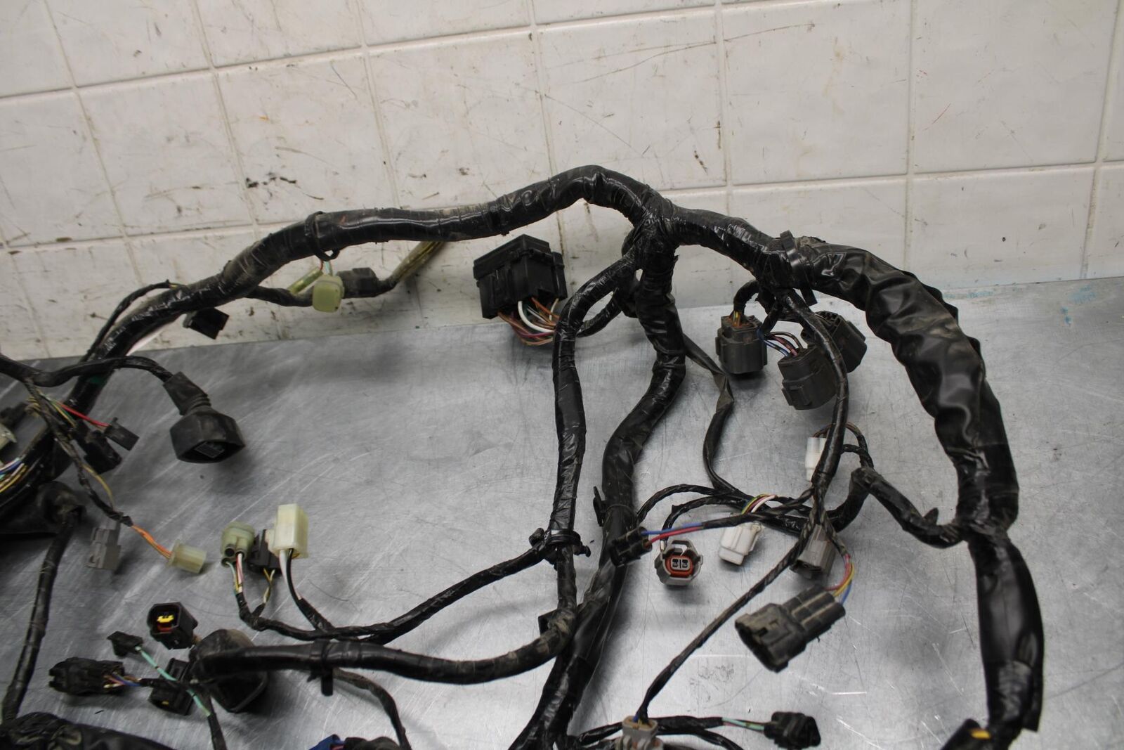 11-14 KAWASAKI VERSYS 650 LE 650C MAIN ENGINE WIRING HARNESS MOTOR WIRE  BB498