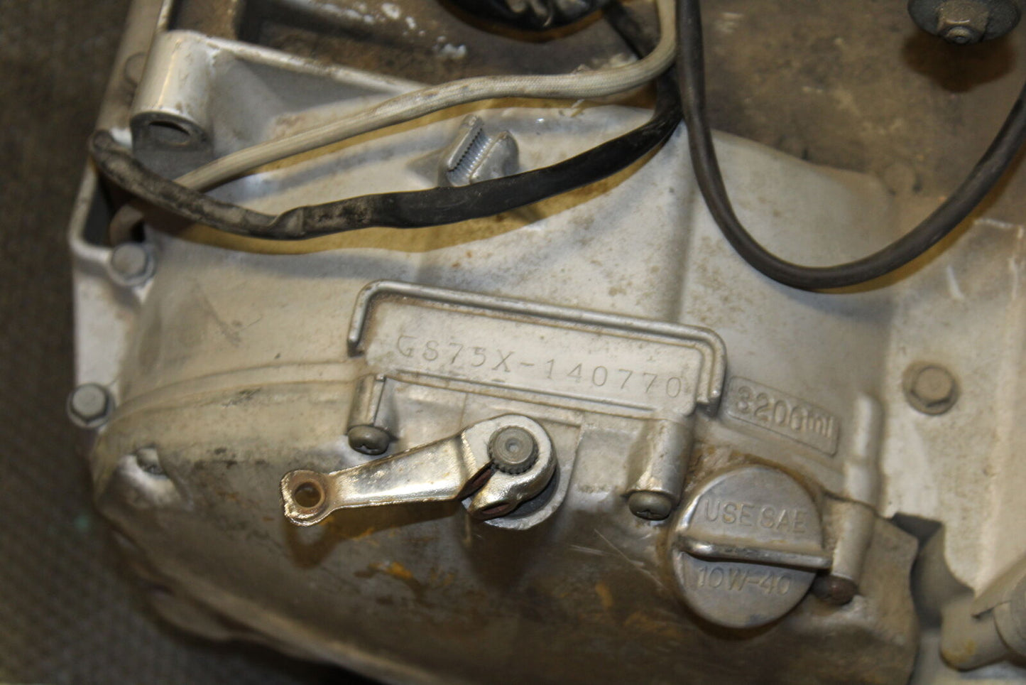 80-83 SUZUKI GS750E ENGINE MOTOR BB234