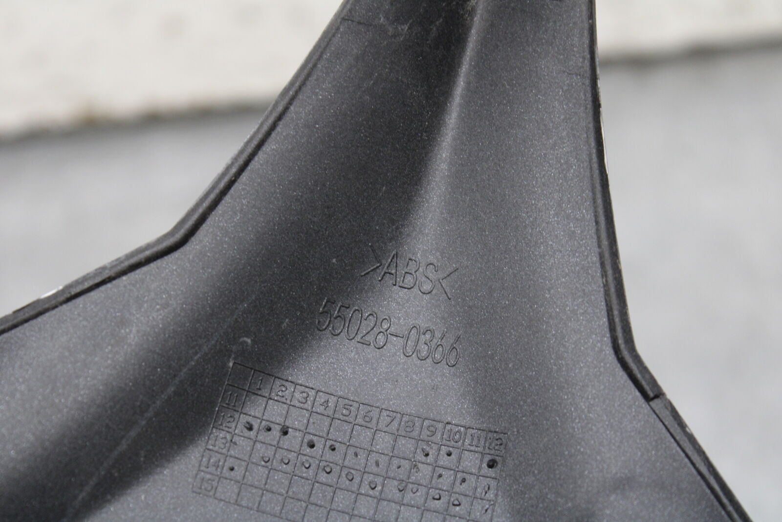 14-15 KAWASAKI NINJA 650 EX650F ABS FRONT UPPER NOSE FAIRING COWL SHROUD BB741