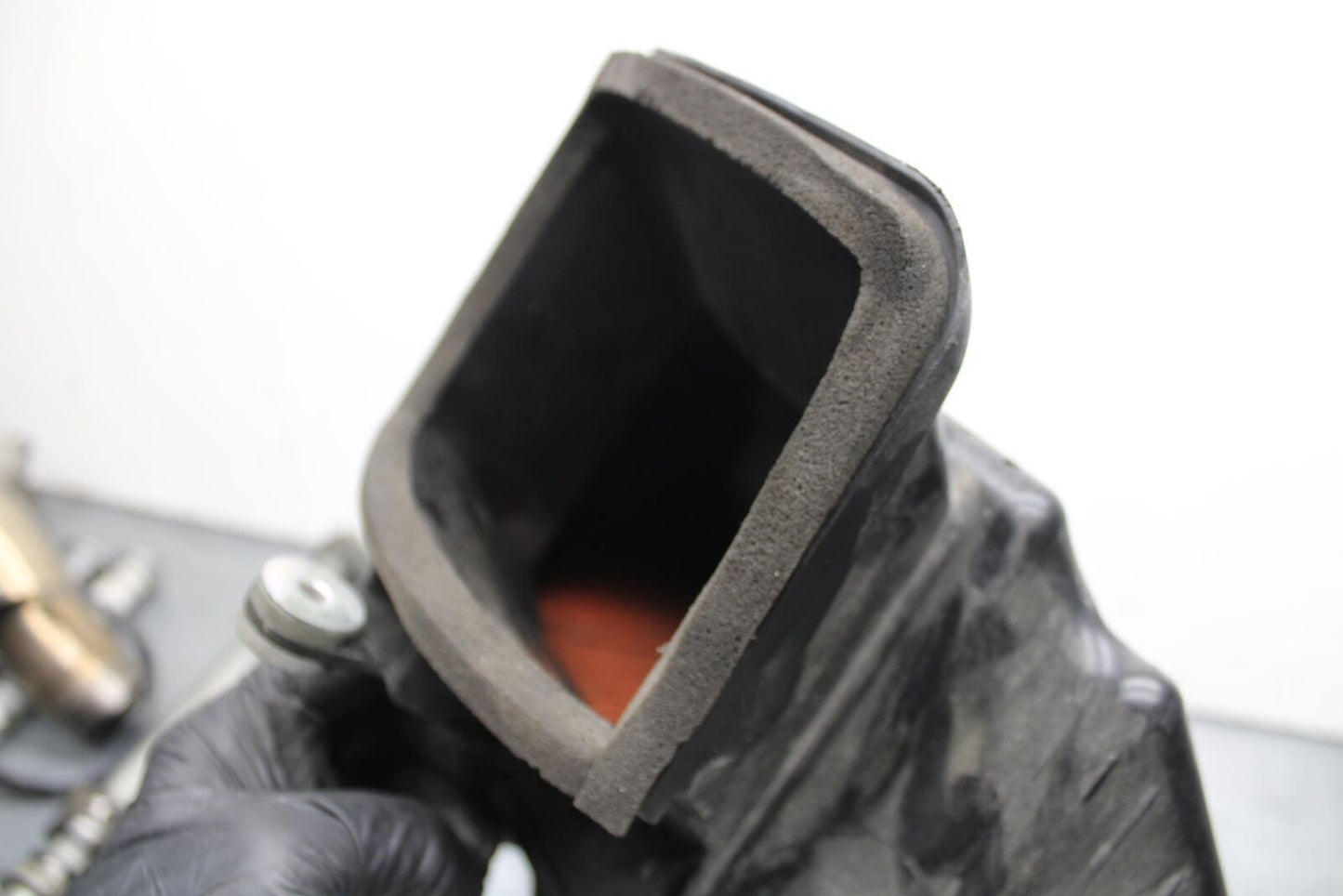 09-12 KAWASAKI NINJA ZX6R AIRBOX AIR INTAKE FILTER BOX 11010-0198 BB617