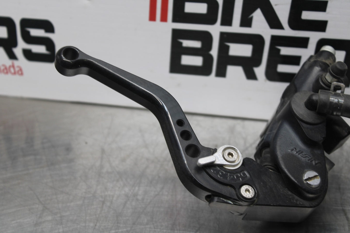 08 KAWASAKI NINJA ZX10R FRONT BRAKE MASTER CYLINDER w/ PAZZO LEVER BB201