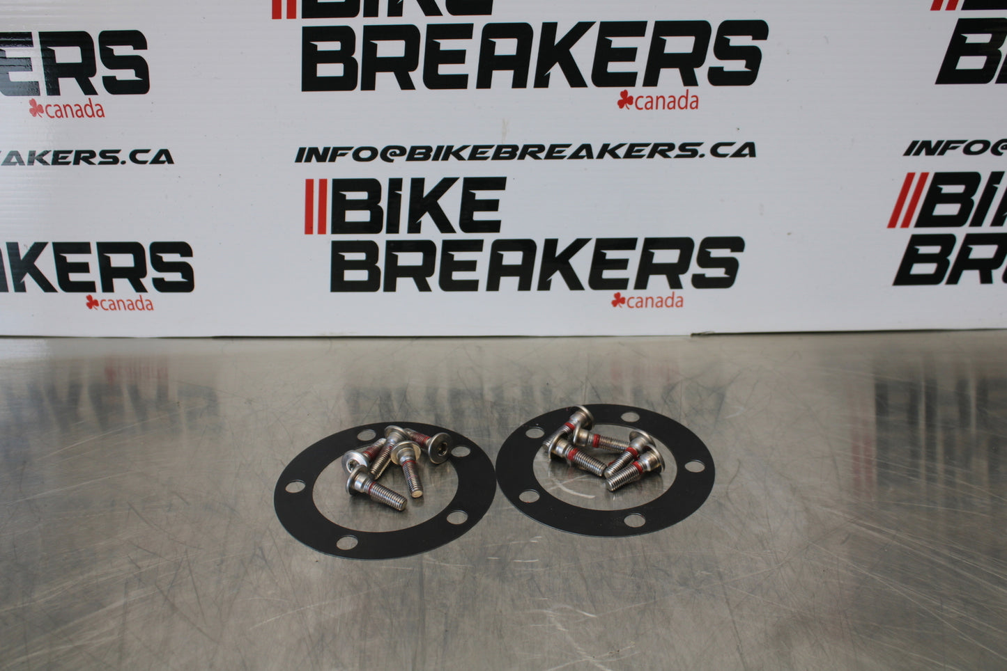 23-24 KAWASAKI NINJA ZX14R FRONT BRAKE ROTOR BOLTS DISC HARDWARE SCREW SET BB757