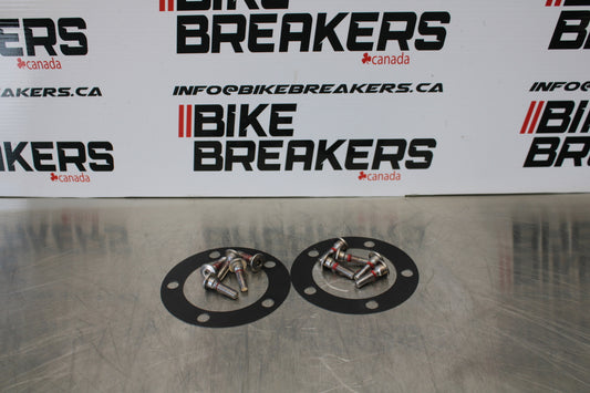 23-24 KAWASAKI NINJA ZX14R FRONT BRAKE ROTOR BOLTS DISC HARDWARE SCREW SET BB757