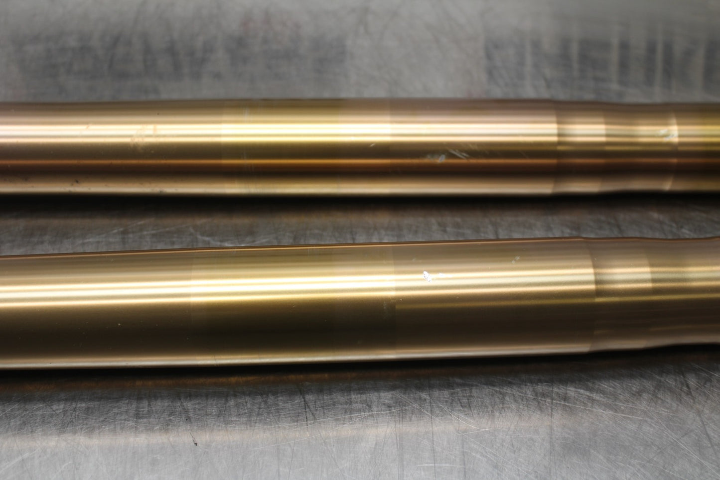 08 KAWASAKI NINJA ZX10R FRONT FORKS SHOCK SUSPENSION SET PAIR BB201