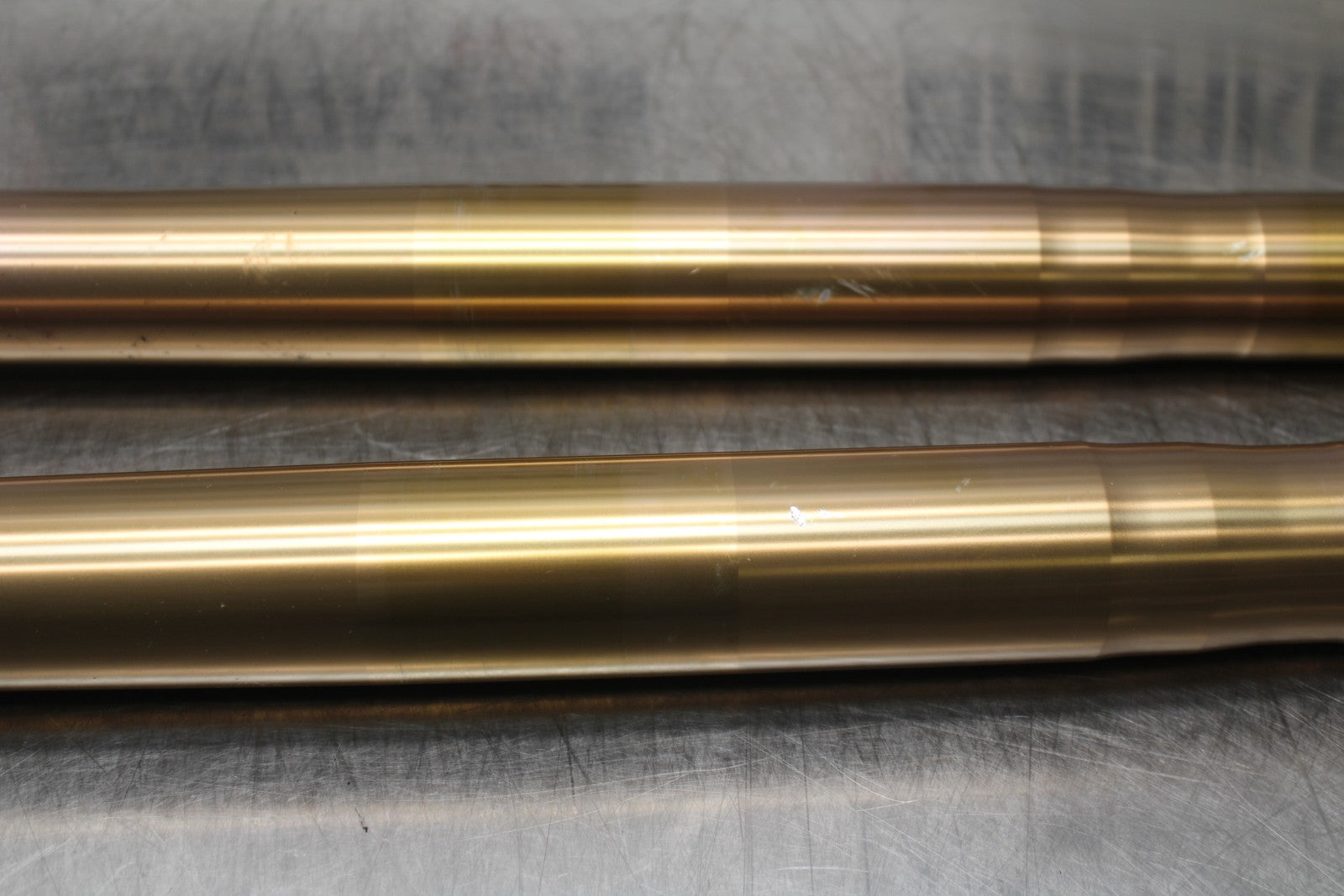 08 KAWASAKI NINJA ZX10R FRONT FORKS SHOCK SUSPENSION SET PAIR BB201