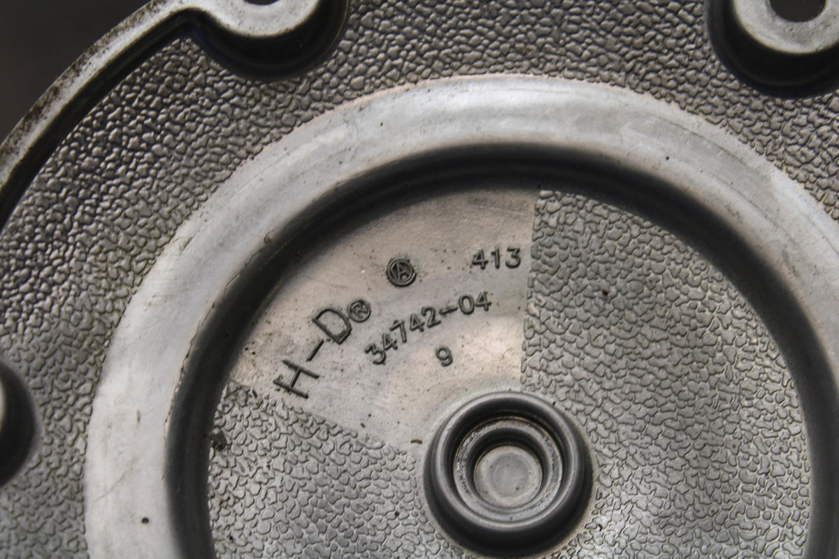 08 HARLEY-DAVIDSON SPORTSTER 1200 CLUTCH SIDE ENGINE MOTOR COVER BB794