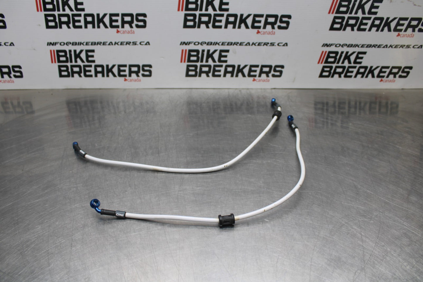 08-10 SUZUKI GSXR 600 CORE FRONT BRAKE CALIPER HOSES LINES BB202