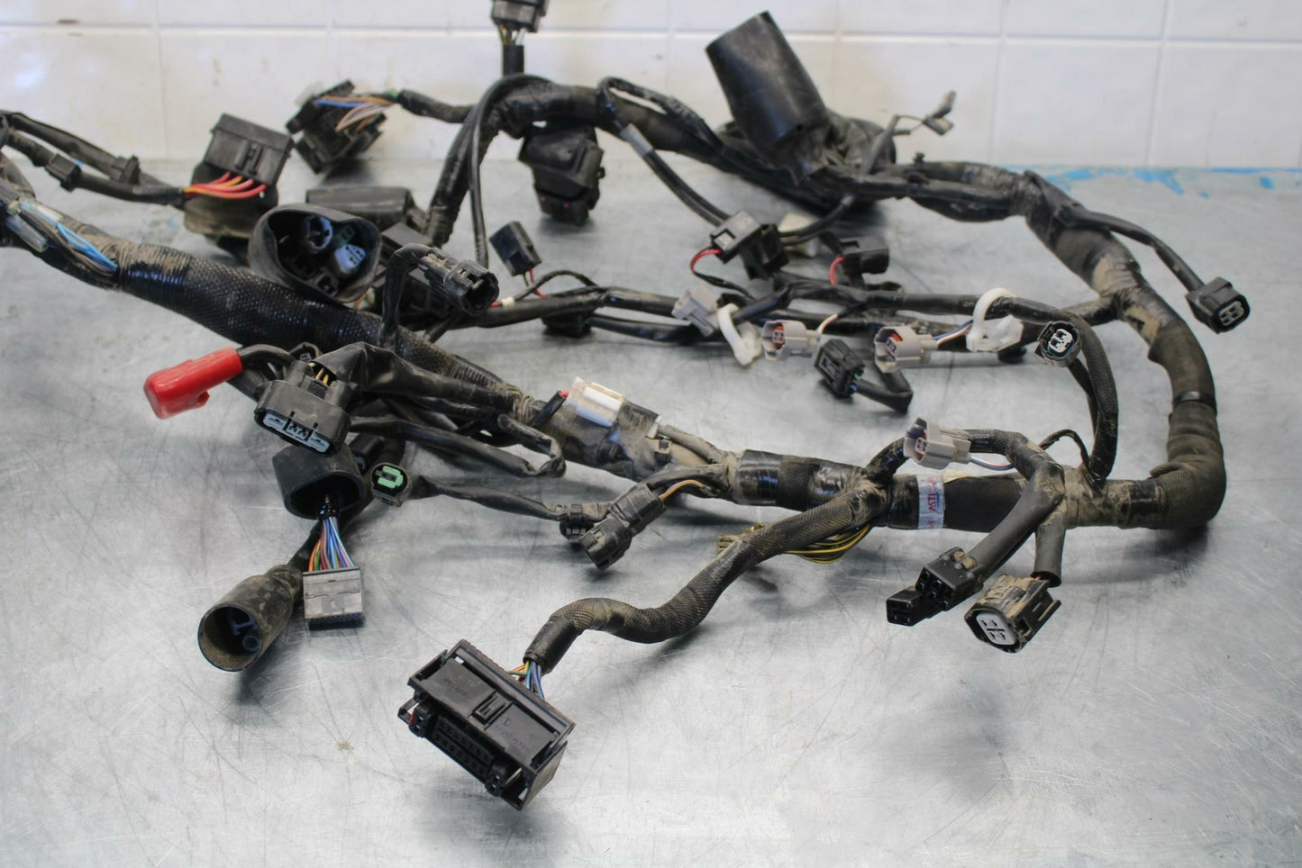 19-20 KAWASAKI NINJA ZX6R ZX636 MAIN ENGINE WIRING HARNESS MOTOR WIRE LOOM BB419