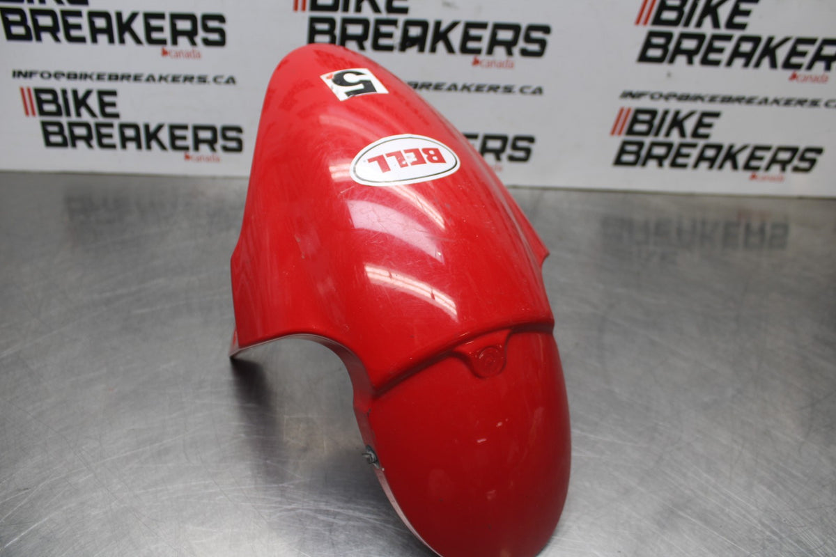 09-11 TRIUMPH DAYTONA 675 FRONT WHEEL FENDER COWL FAIRING BB00