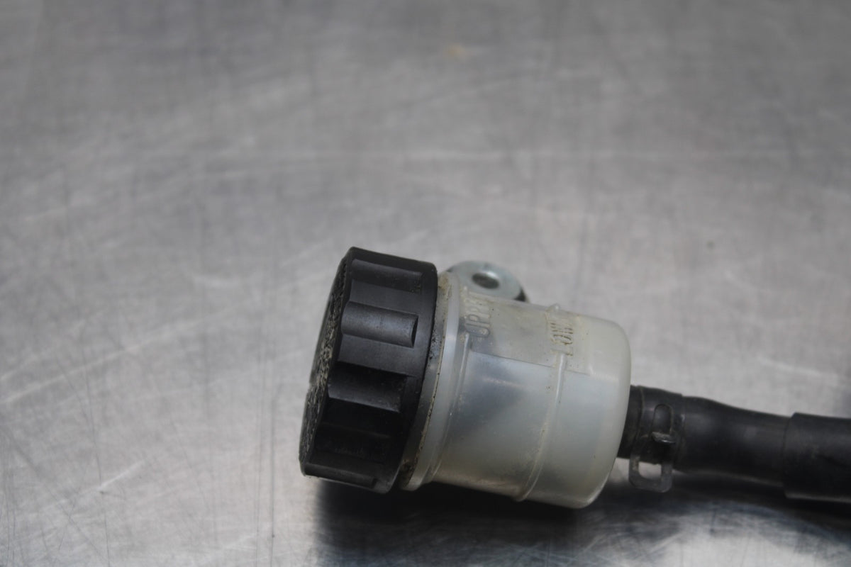 08-16 YAMAHA YZF R6 REAR BACK BRAKE MASTER CYLINDER W RESERVOIR BB798
