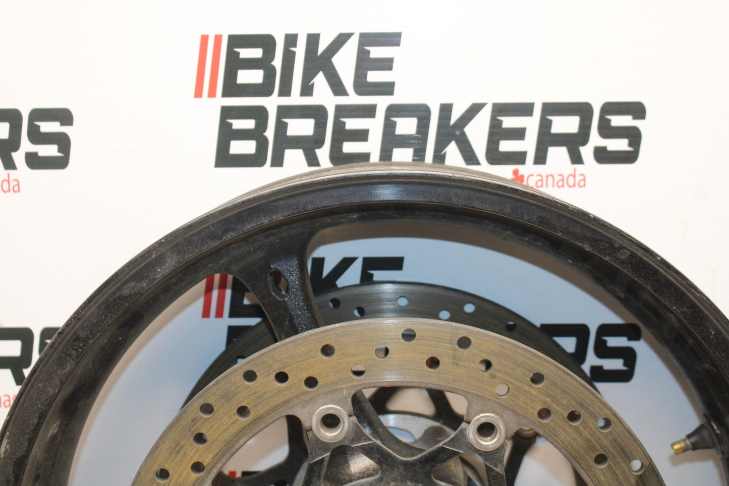06-07 SUZUKI GSXR 600 FRONT WHEEL FRONT RIM & ROTORS BB170 