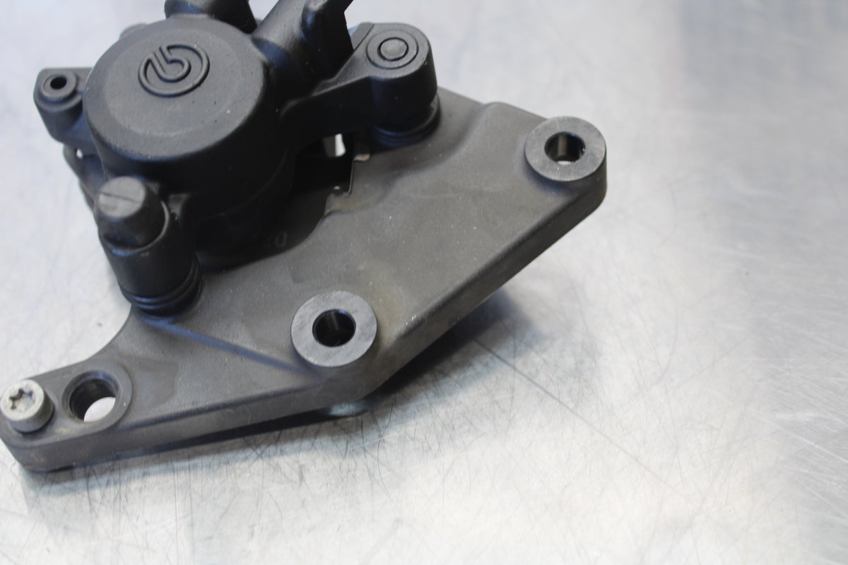 06-12 BMW F800ST REAR BACK BRAKE CALIPER W MOUNT BRACKET BB144