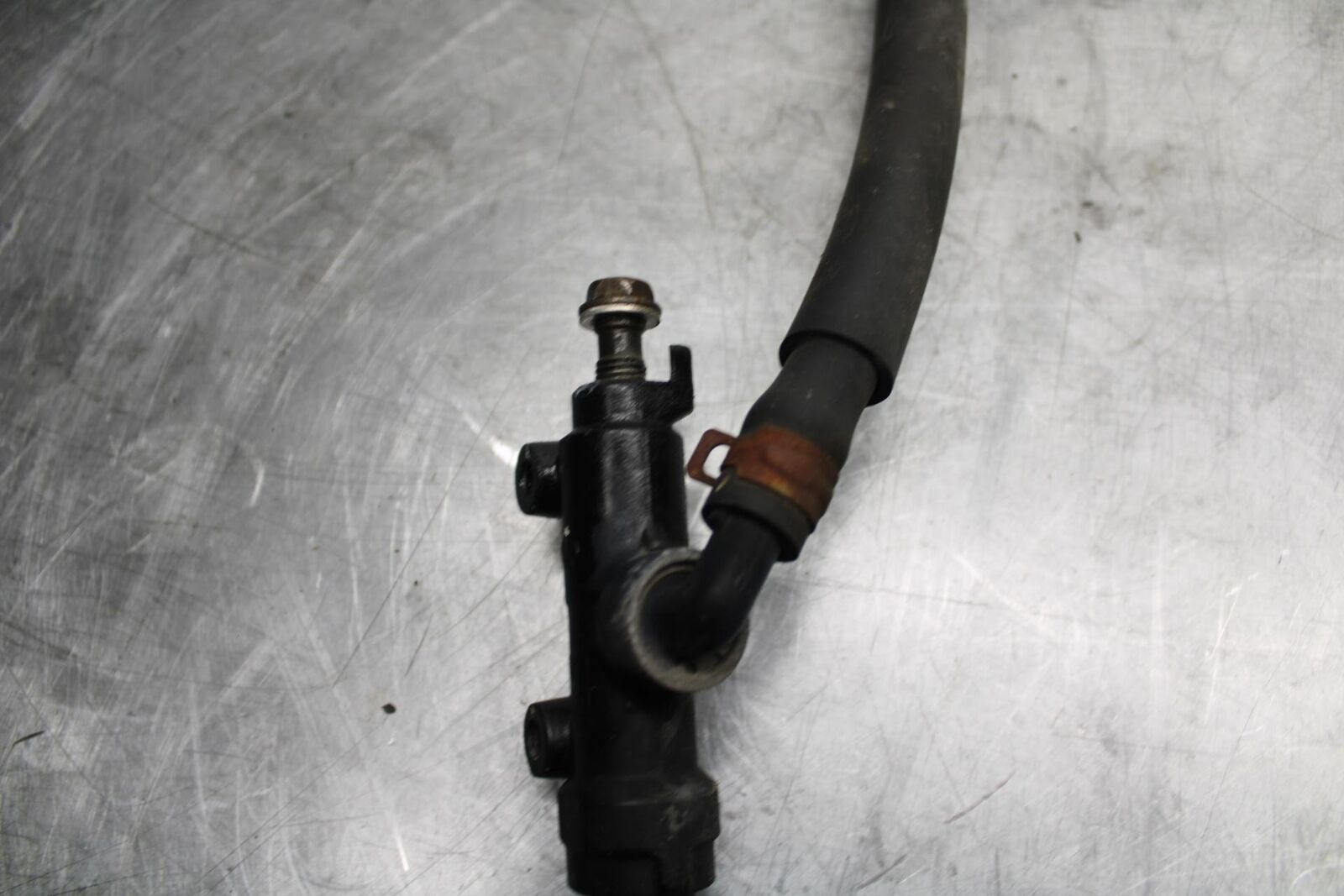 08-12 KAWASAKI NINJA 250R EX250J REAR  BRAKE MASTER CYLINDER W RESERVOIR BB496