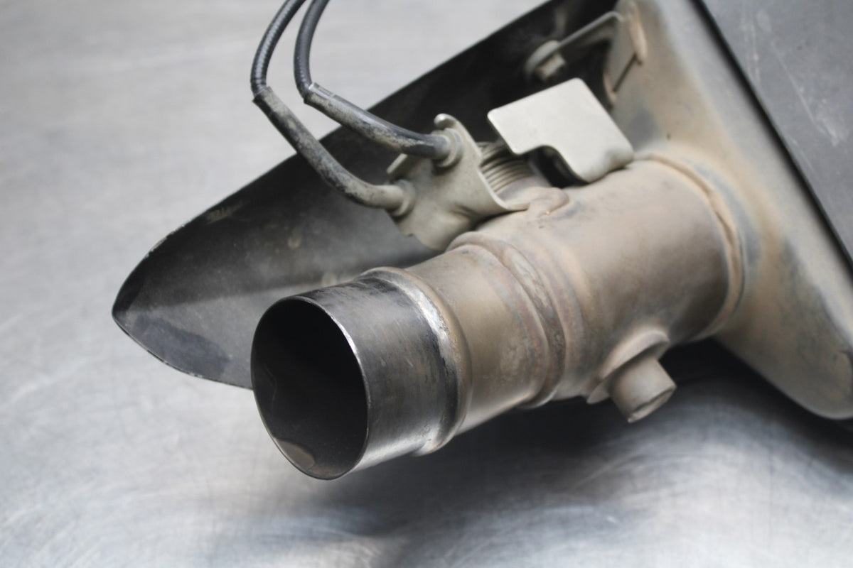 13-18 KAWASAKI NINJA ZX6R EXHAUST PIPE MUFFLER SLIP ON CAN SILENCER BB735