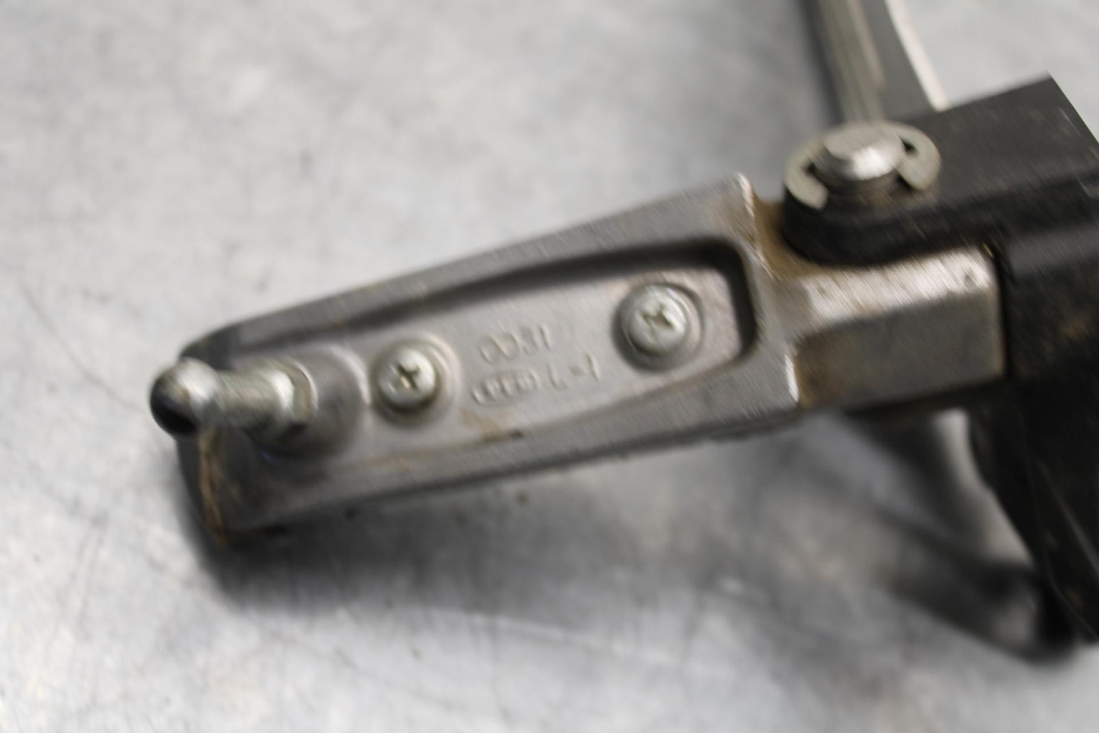 2012 Kawasaki Ninja ZX14R ZX1400E LEFT REARSET REAR SET DRIVER FOOT PEG REST BB6