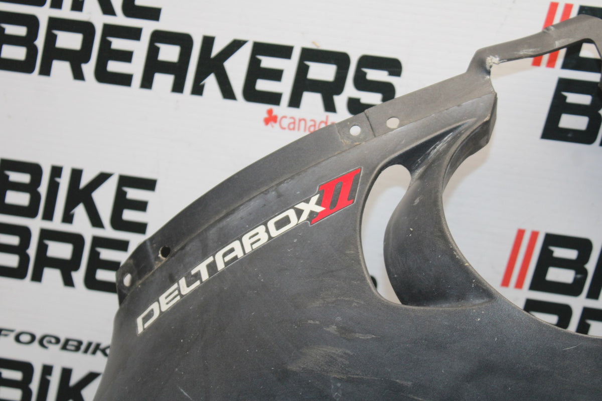 04-06 YAMAHA YZF R1 LEFT LOWER BOTTOM BELLY SIDE FAIRING COWL BB432