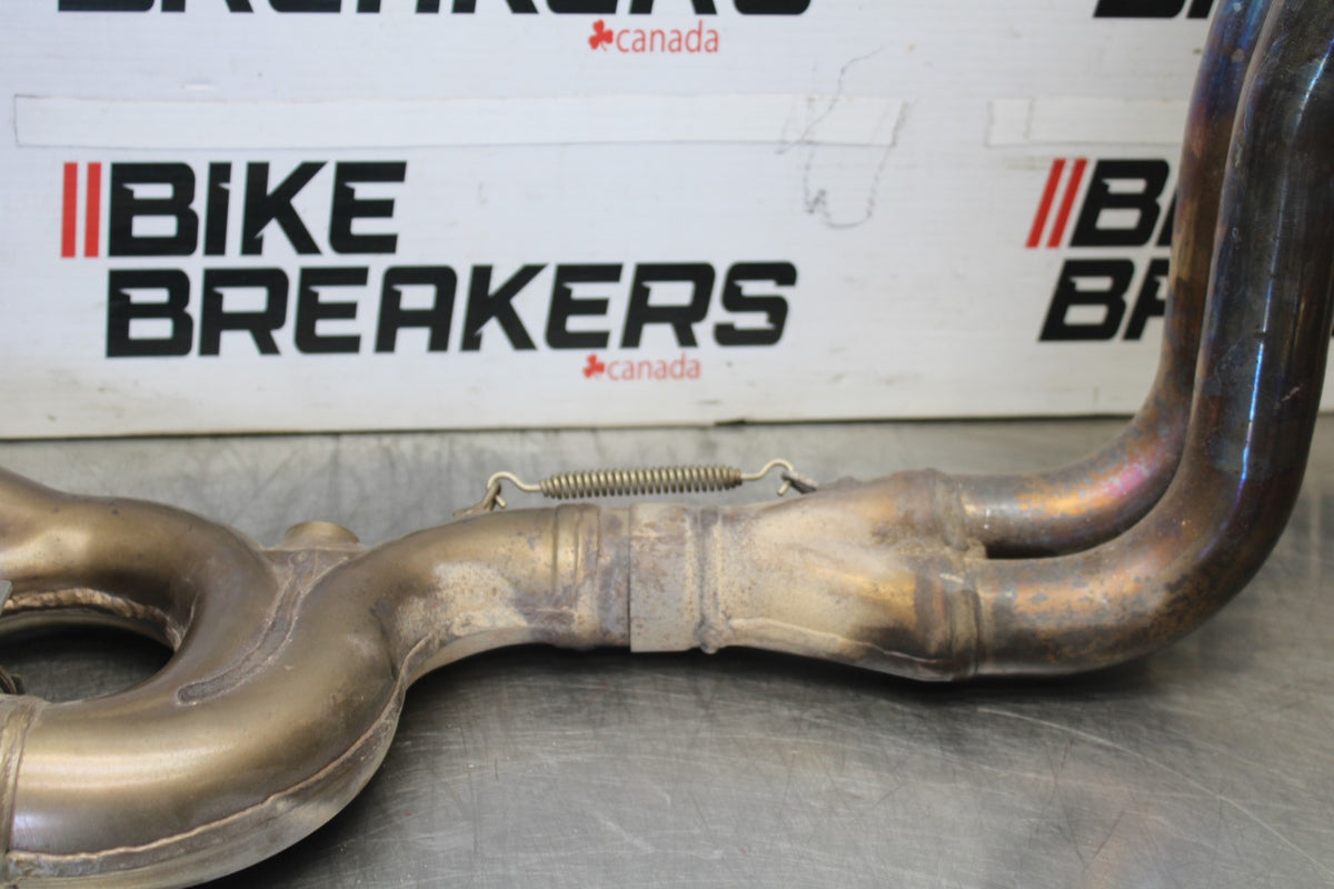 16 APRILIA TUONO V4 1100 EXHAUST HEADER PIPES MANIFOLD BB905