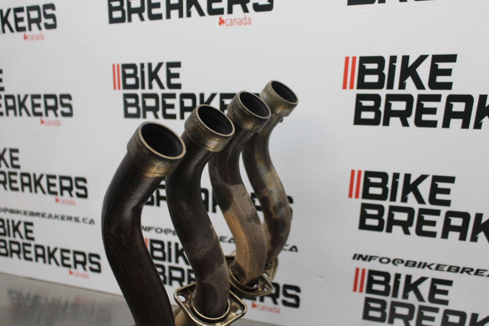 11-22 SUZUKI GSXR 600  EXHAUST HEADER PIPES MANIFOLD BB193