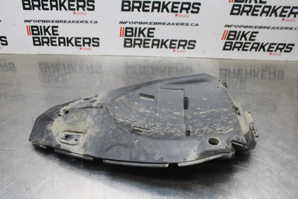09-10 KAWASAKI ER-6N REAR BACK TAIL UNDERTAIL FAIRING COWL FENDER BB205