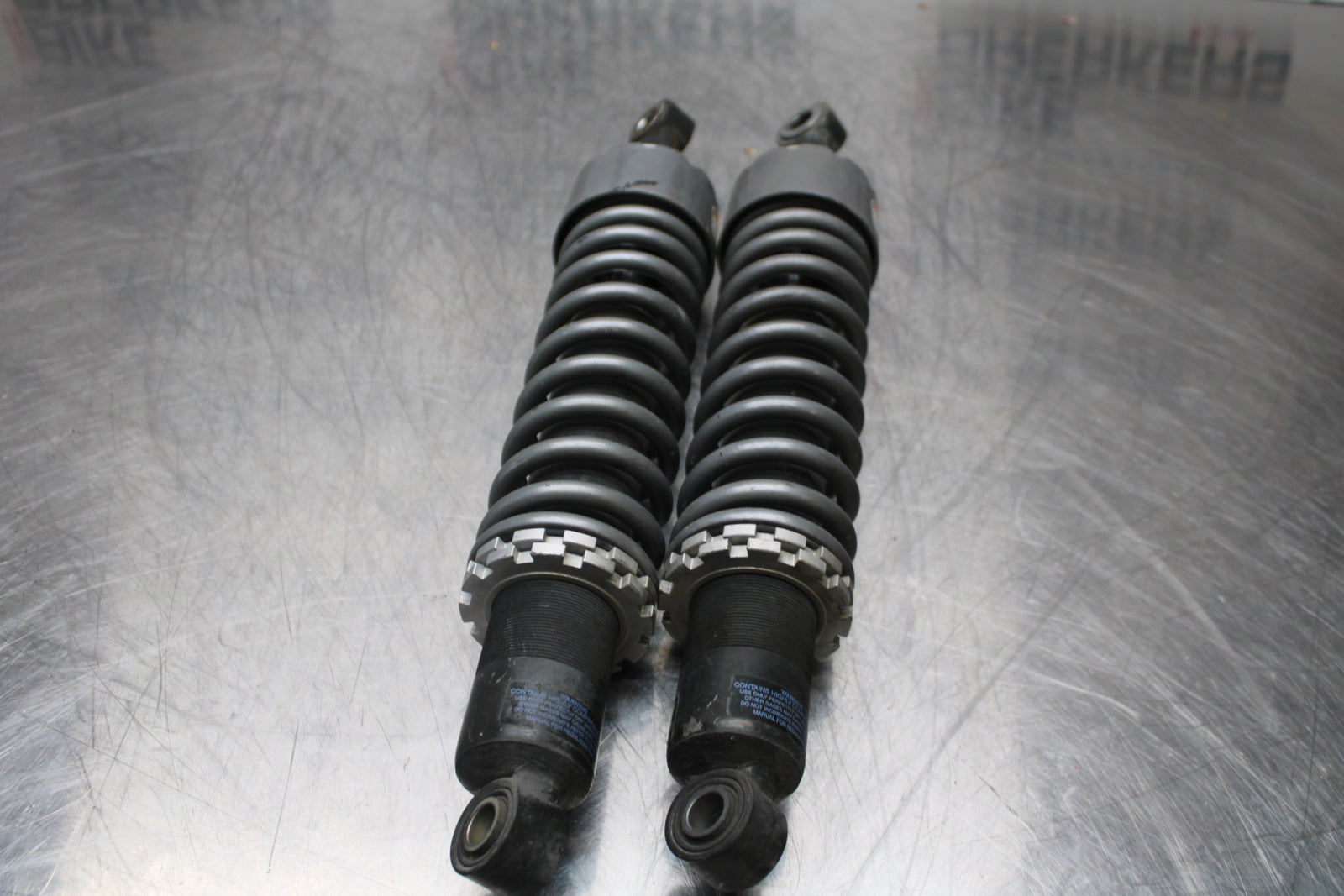 08 MOTO GUZZI BREVA 750 REAR BACK SHOCK ABSORBER SUSPENSION SET PAIR  BB154