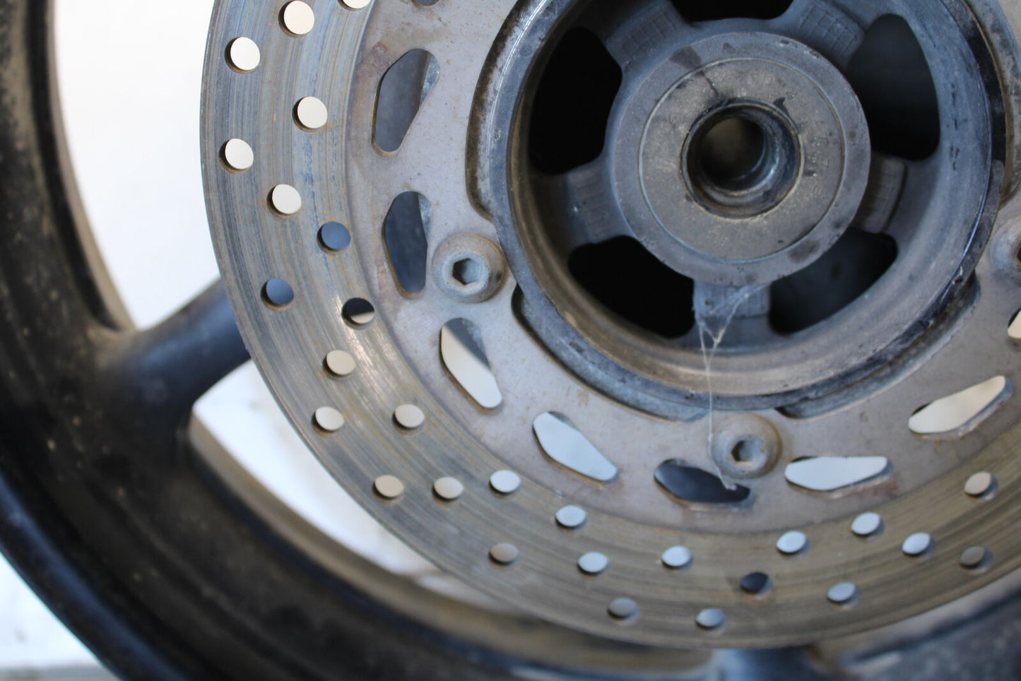 09-15 YAMAHA FZ6R REAR WHEEL BACK RIM BB686