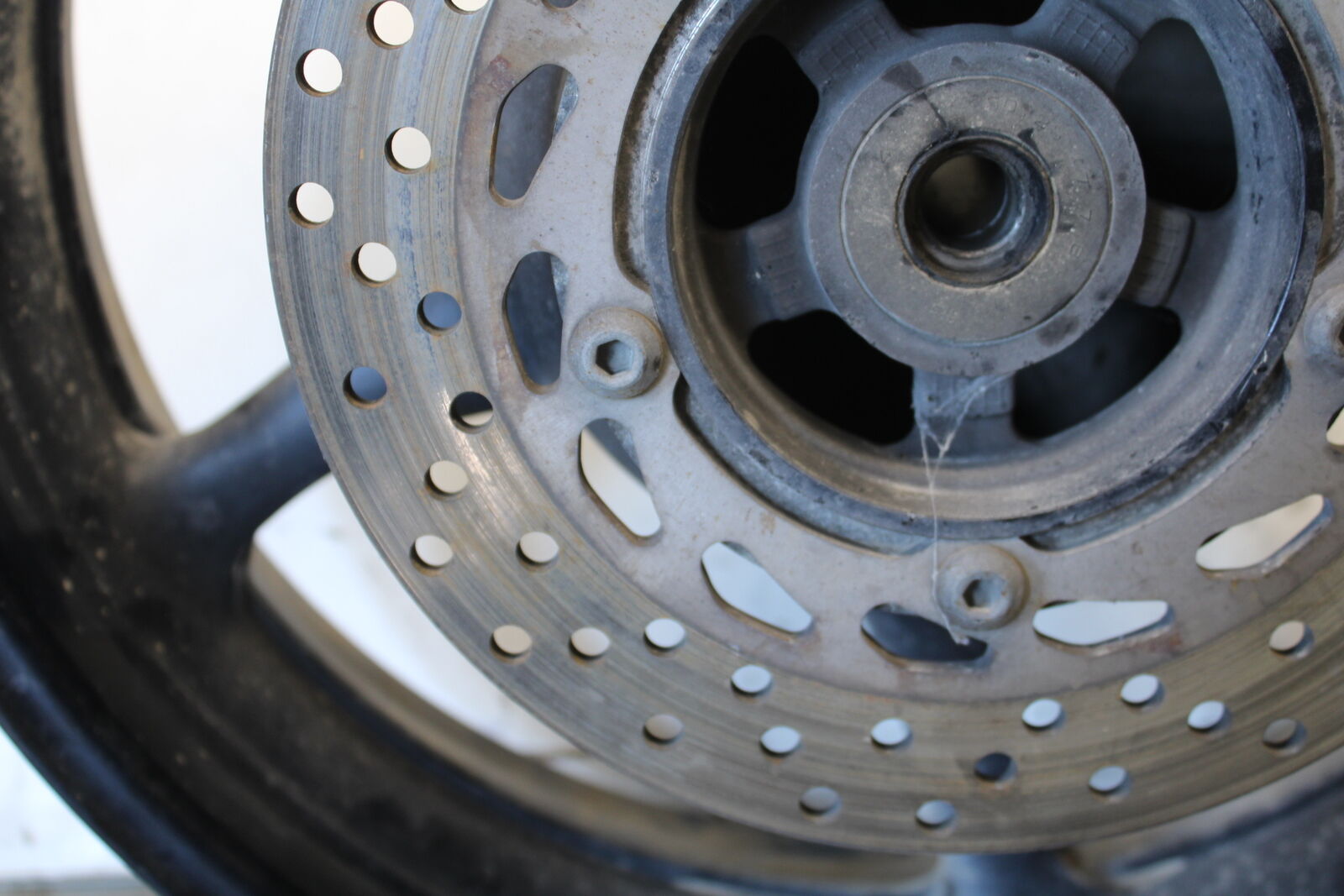 09-15 YAMAHA FZ6R REAR WHEEL BACK RIM BB686