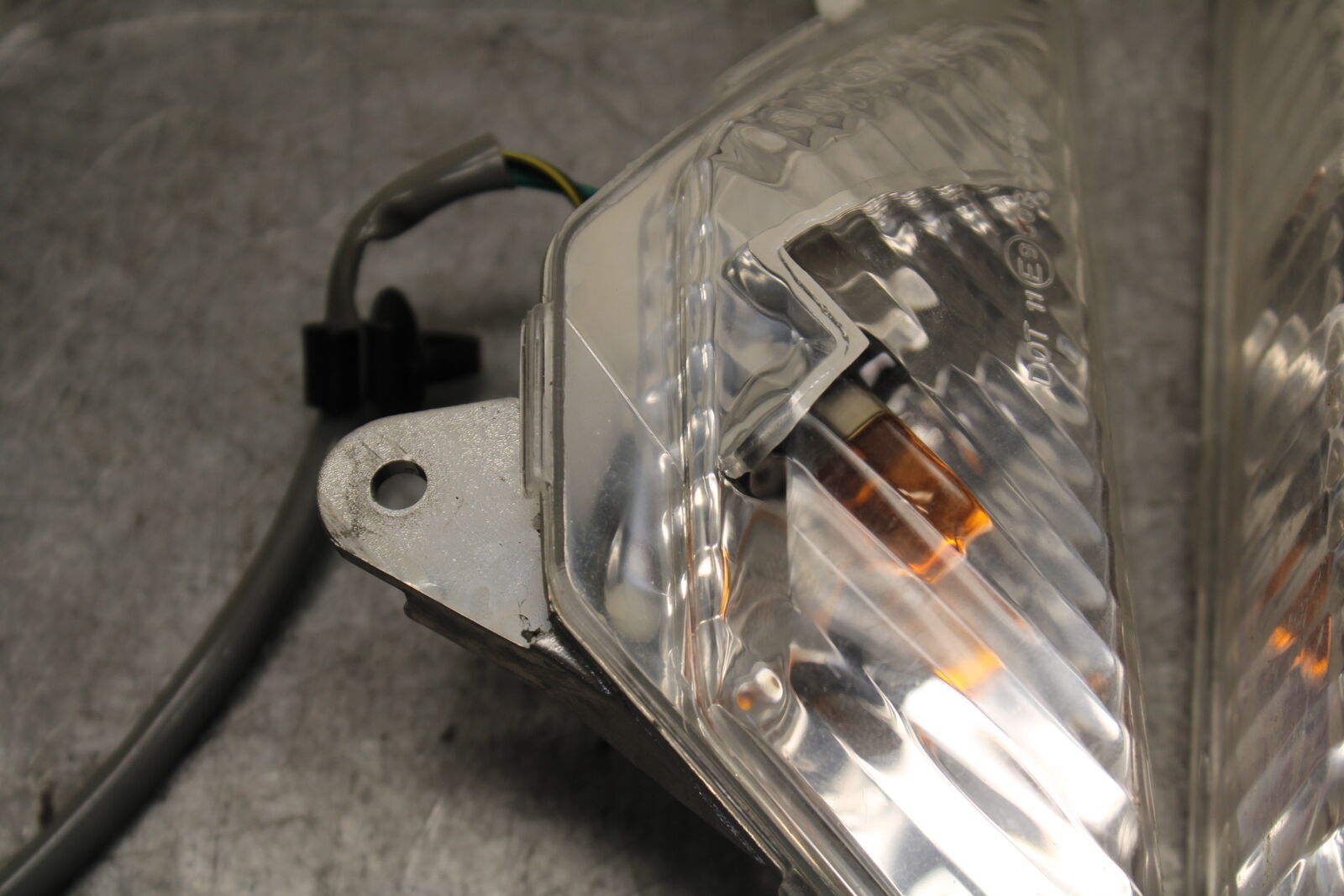 13-18 KAWASAKI NINJA ZX6R FRONT LEFT RIGHT TURN SIGNALS LIGHT INDICATORS BB666