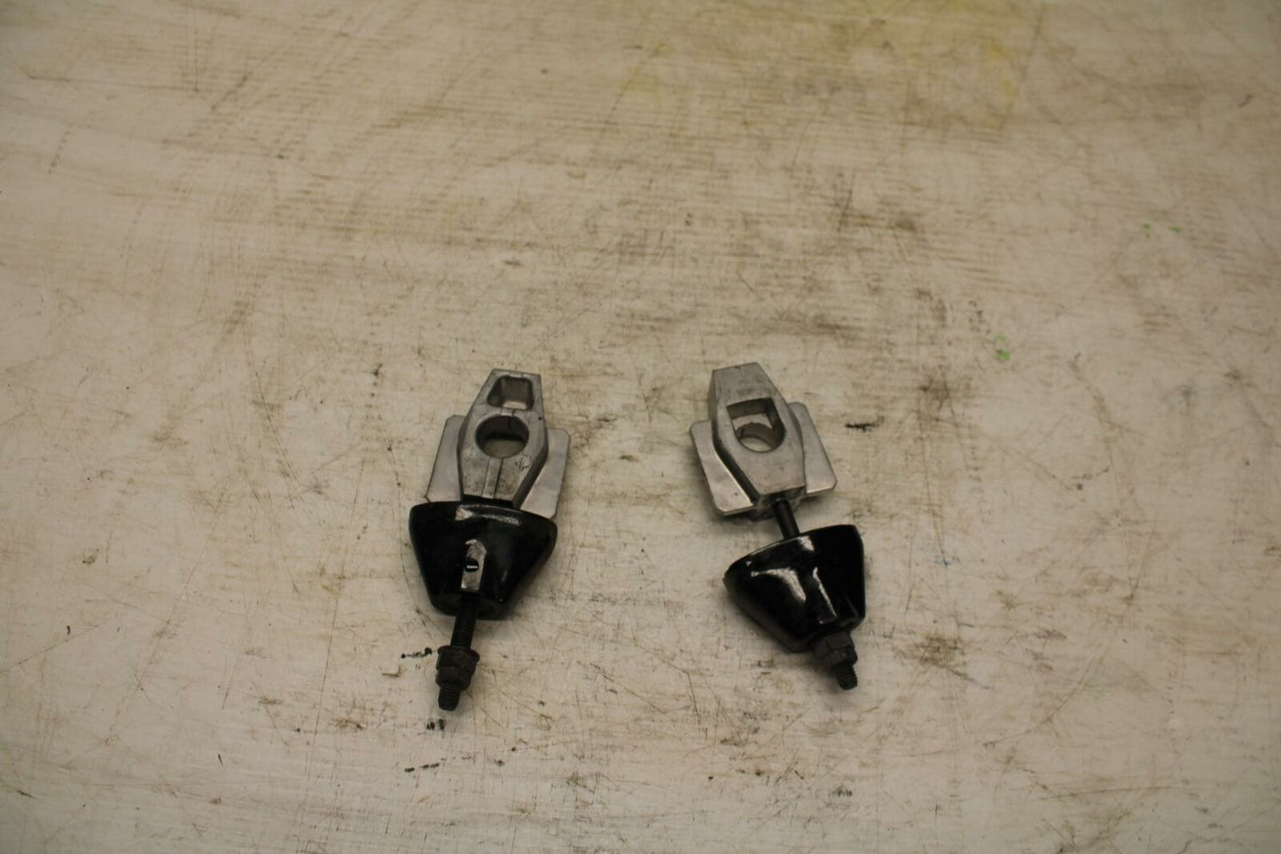 11-12 KAWASAKI NINJA 400 EX400 C  CHAIN TENSIONER ADJUSTMENT BRACKETS BB358 